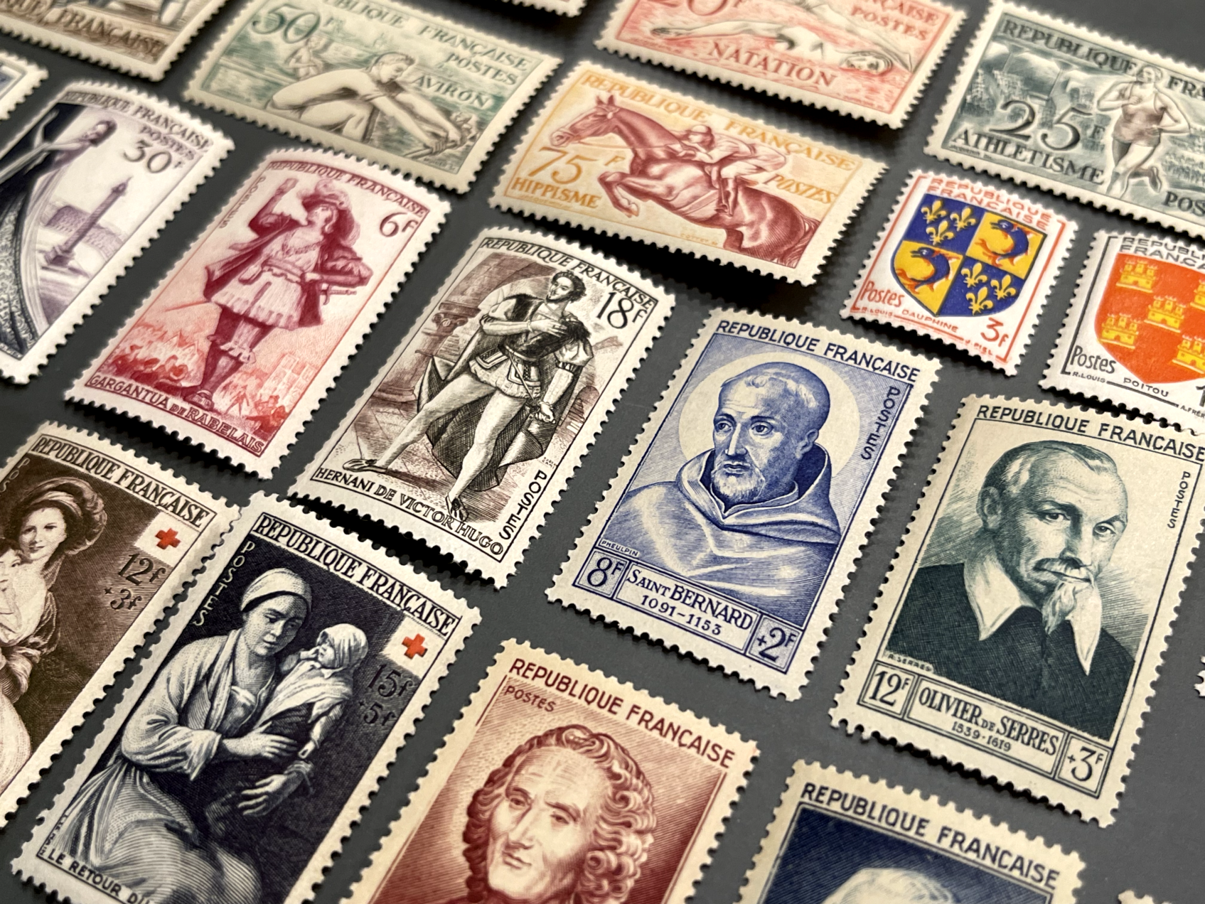Timbre France Collection - Année 1953 complète - NEUFS** sans charnière - MNH