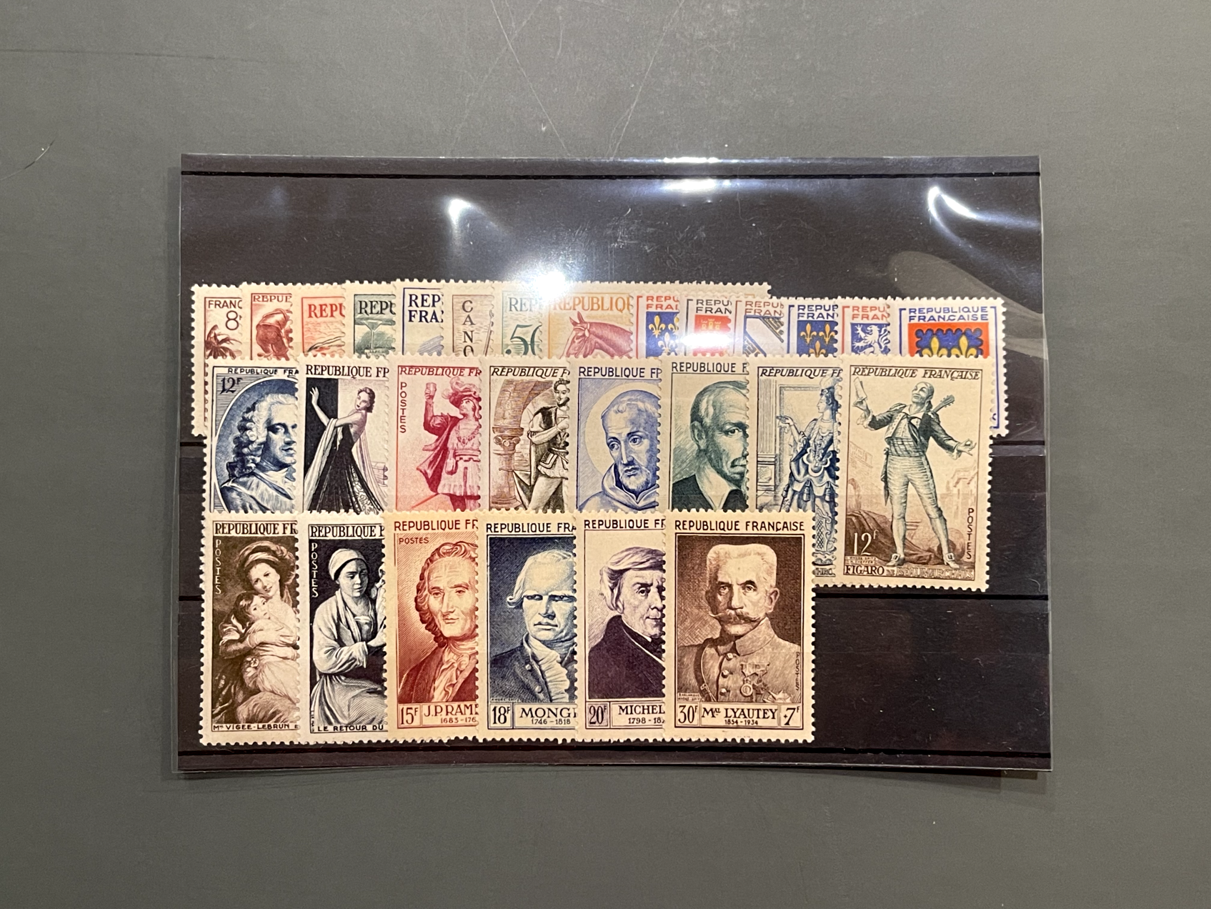 Timbre France Collection - Année 1953 complète - NEUFS** sans charnière - MNH