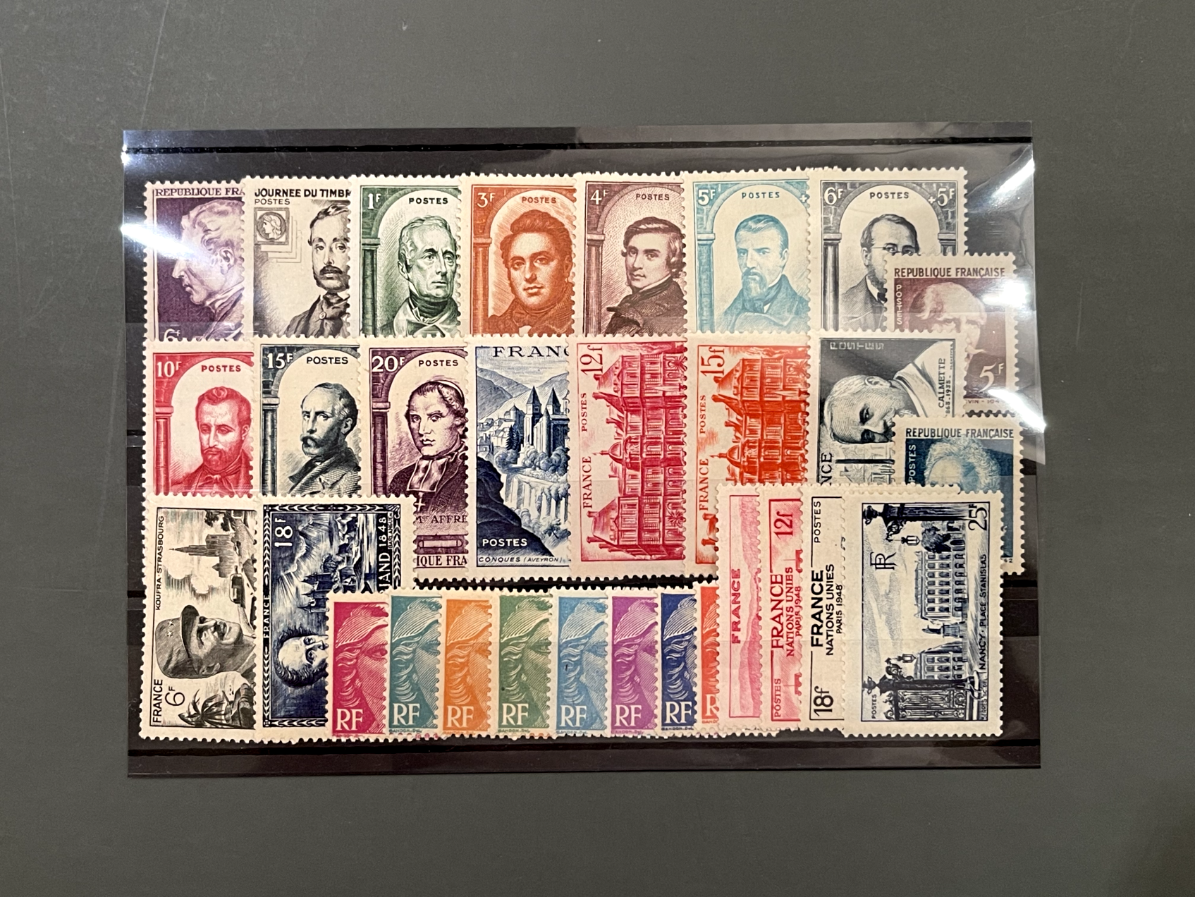 Timbre France Collection - Année 1948 complète - NEUFS** sans charnière - MNH