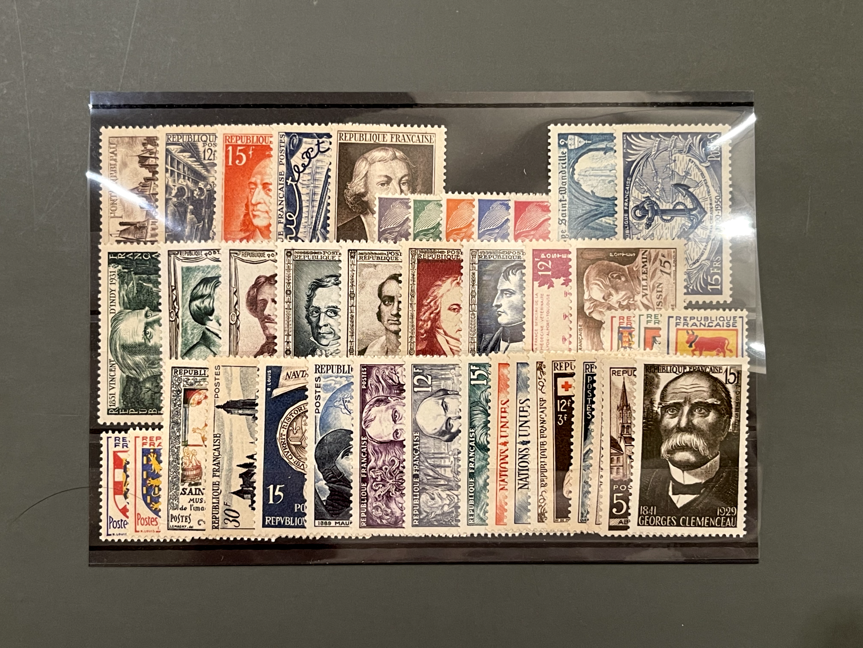 Timbre France Collection - Année 1951 complète - NEUFS** sans charnière - MNH