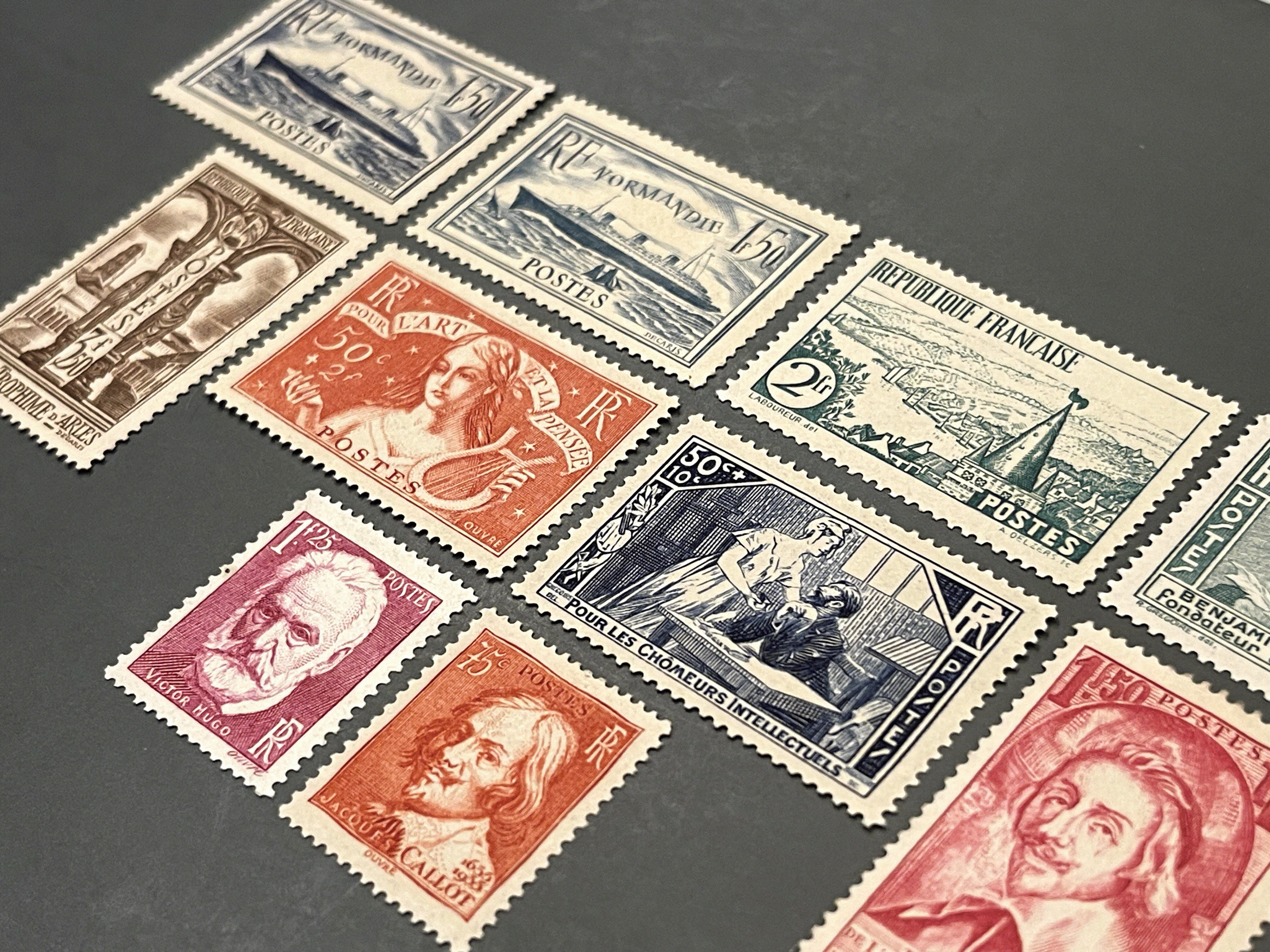 Timbre France Collection - Année 1935 complète - NEUFS** sans charnière - MNH
