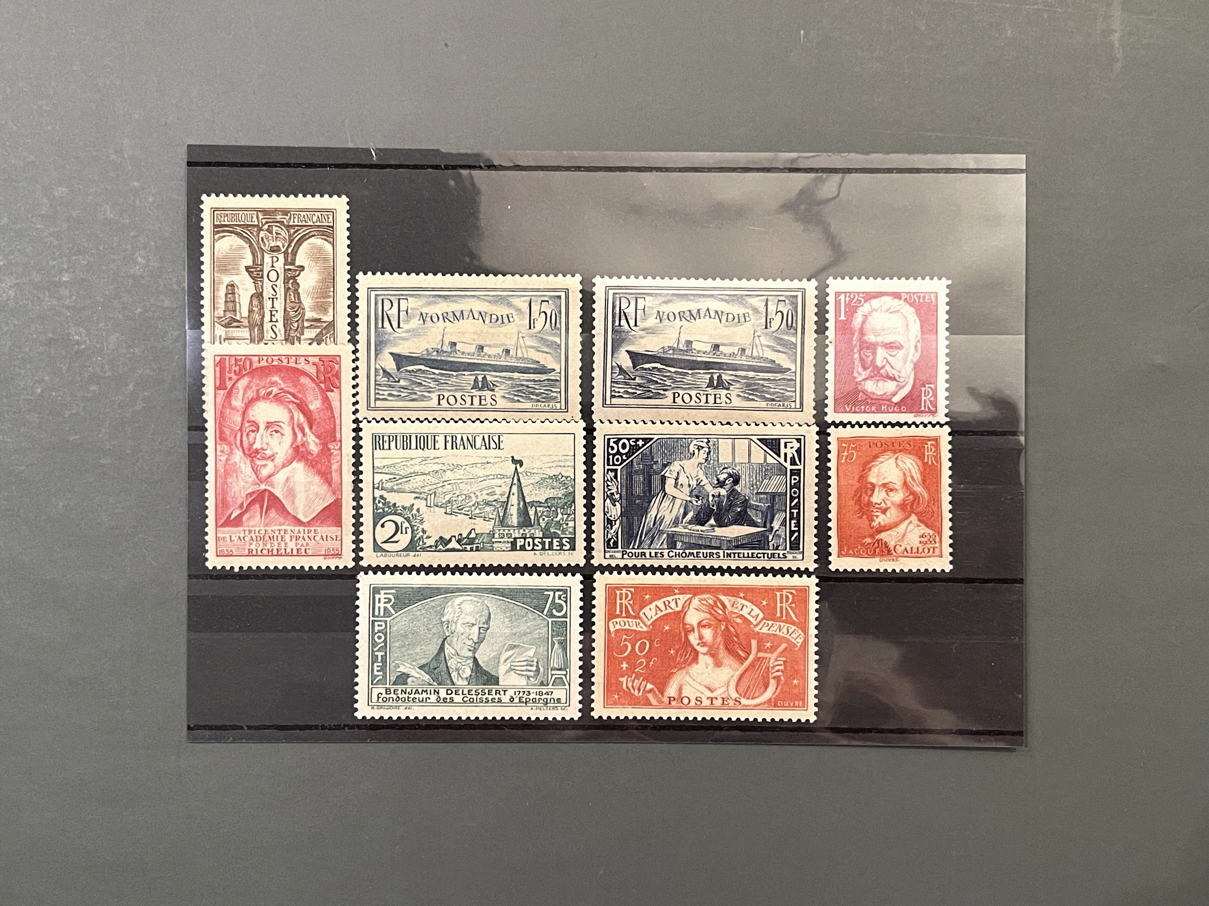 Timbre France Collection - Année 1935 complète - NEUFS** sans charnière - MNH