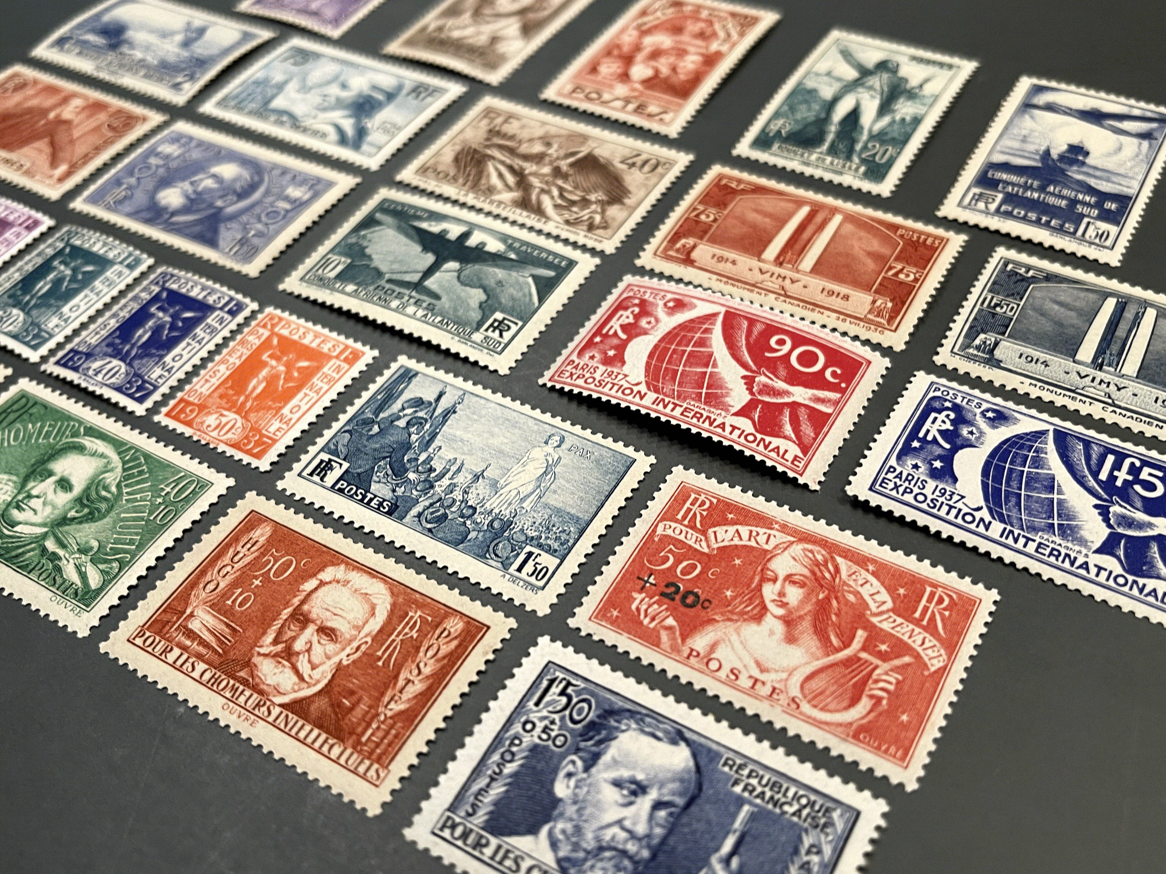 Timbre France Collection - Année 1936 complète - NEUFS** sans charnière - MNH