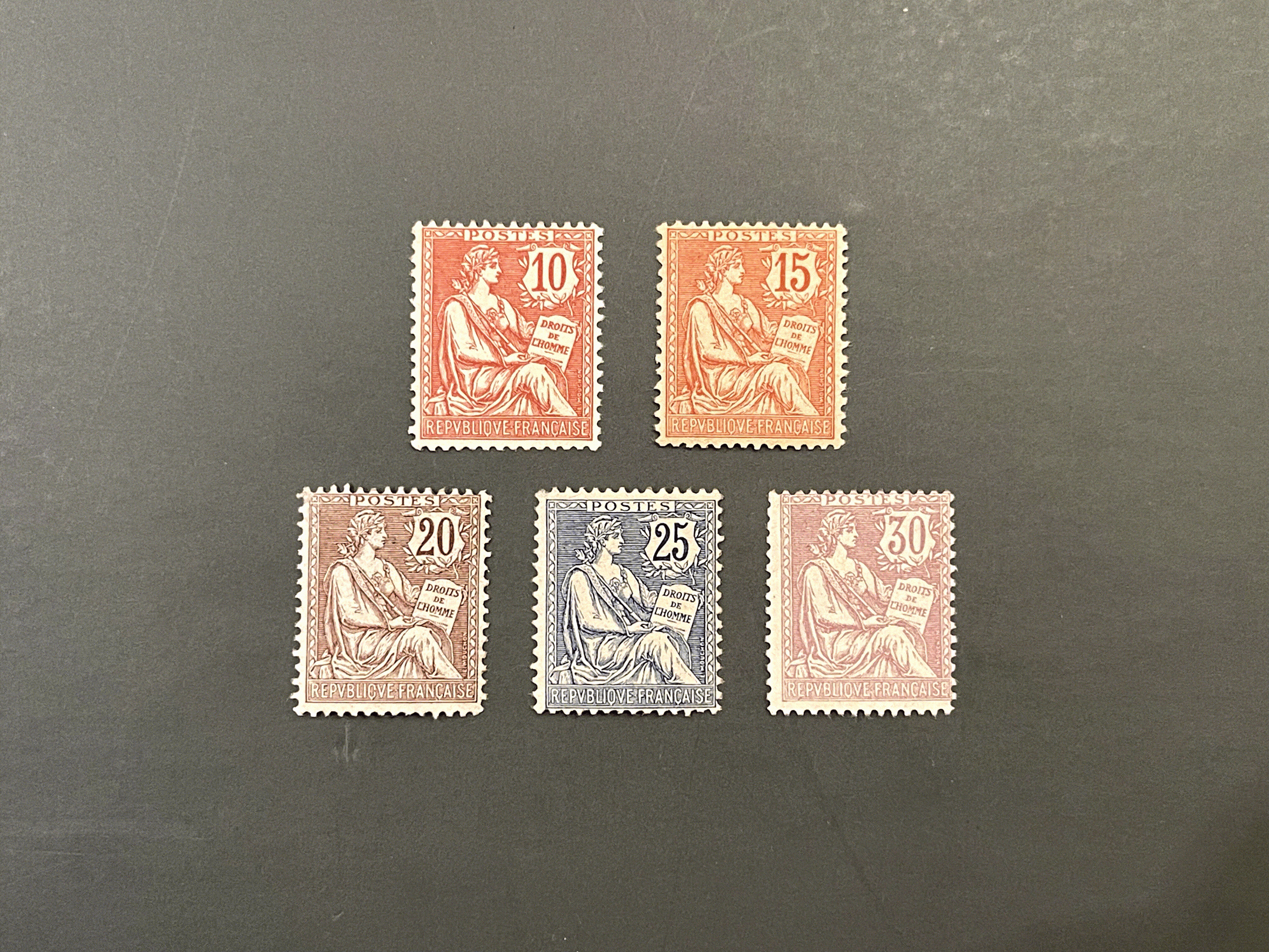 Timbre France Collection - Année 1902 complète - NEUFS** sans charnière - MNH
