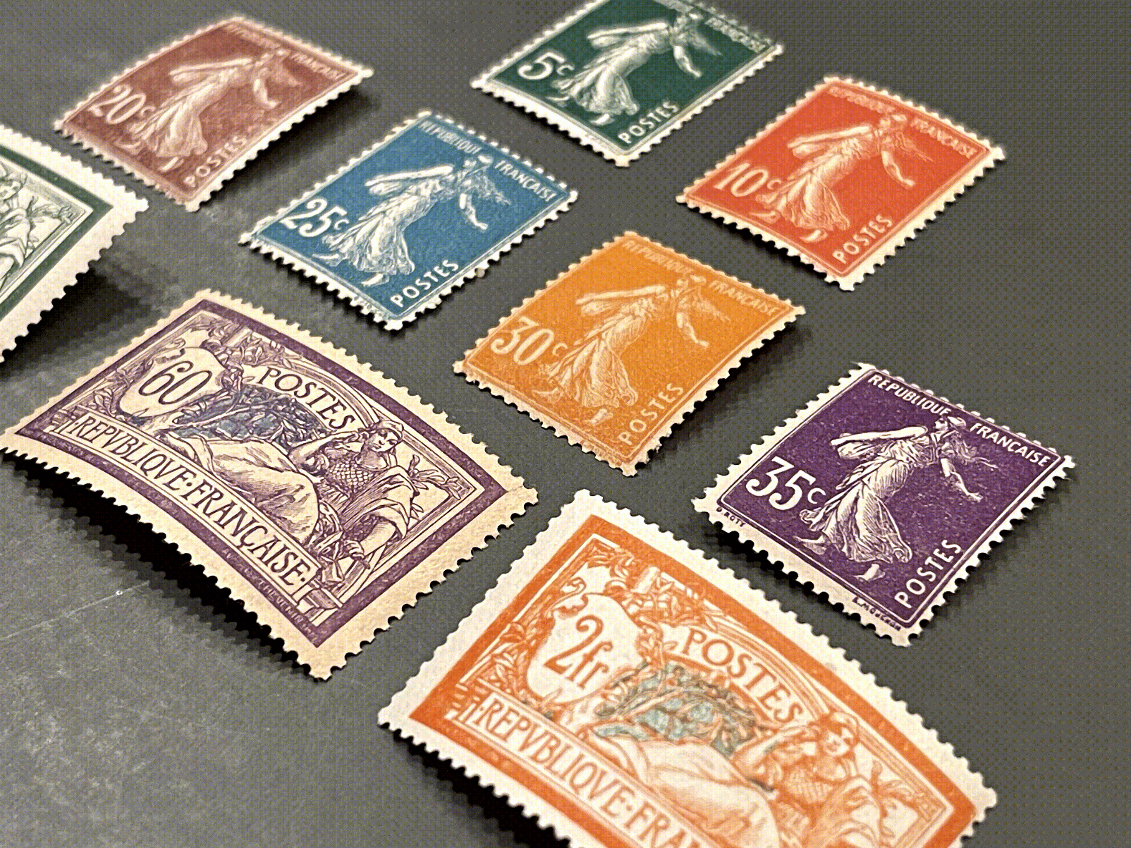 Timbre France Collection - Année 1907 complète - NEUFS** sans charnière - MNH