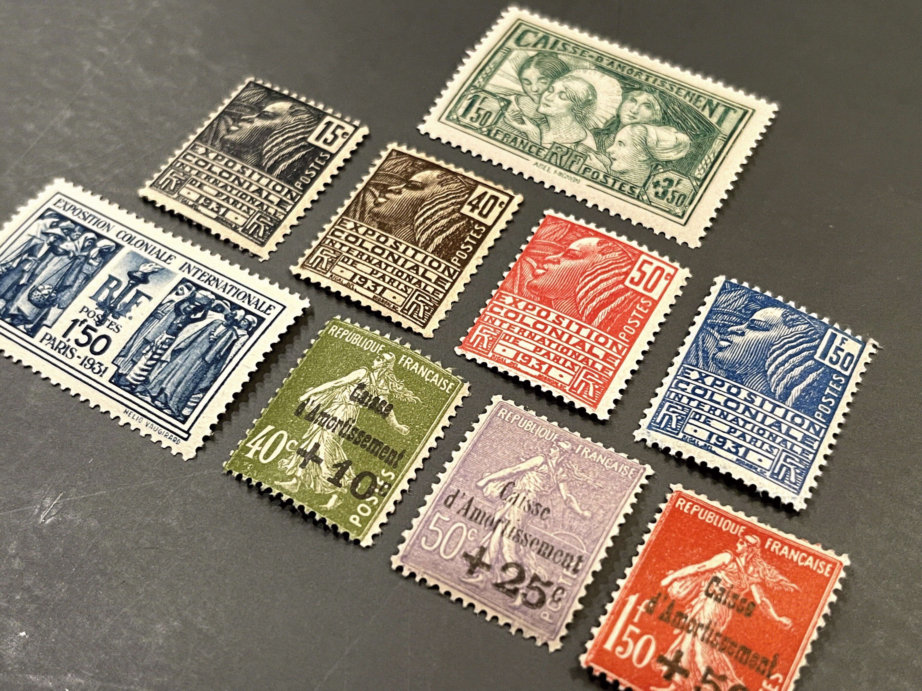 Timbre France Collection - Année 1931 complète - NEUFS** sans charnière - MNH