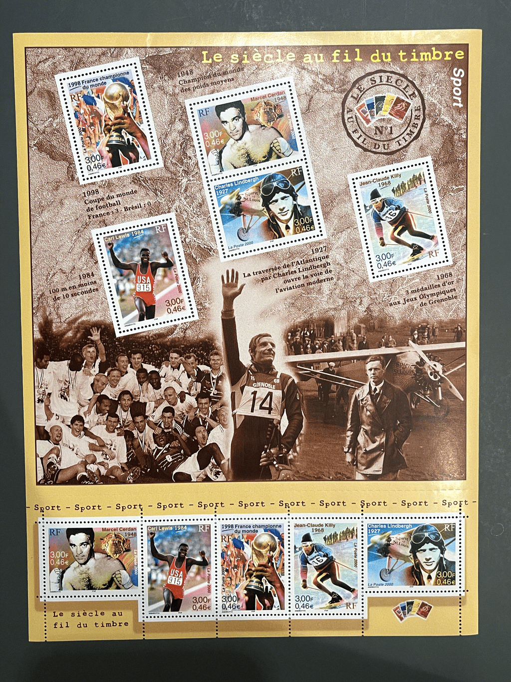 Briefmarke Frankreich Sammlung - Jahrgang 2000 komplett - NEU** ohne Falz - postfrisch + Blocks + Hefte