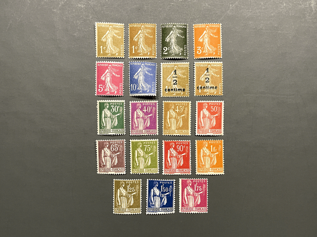 Timbre France Collection - Année 1932 complète - NEUFS** sans charnière - MNH