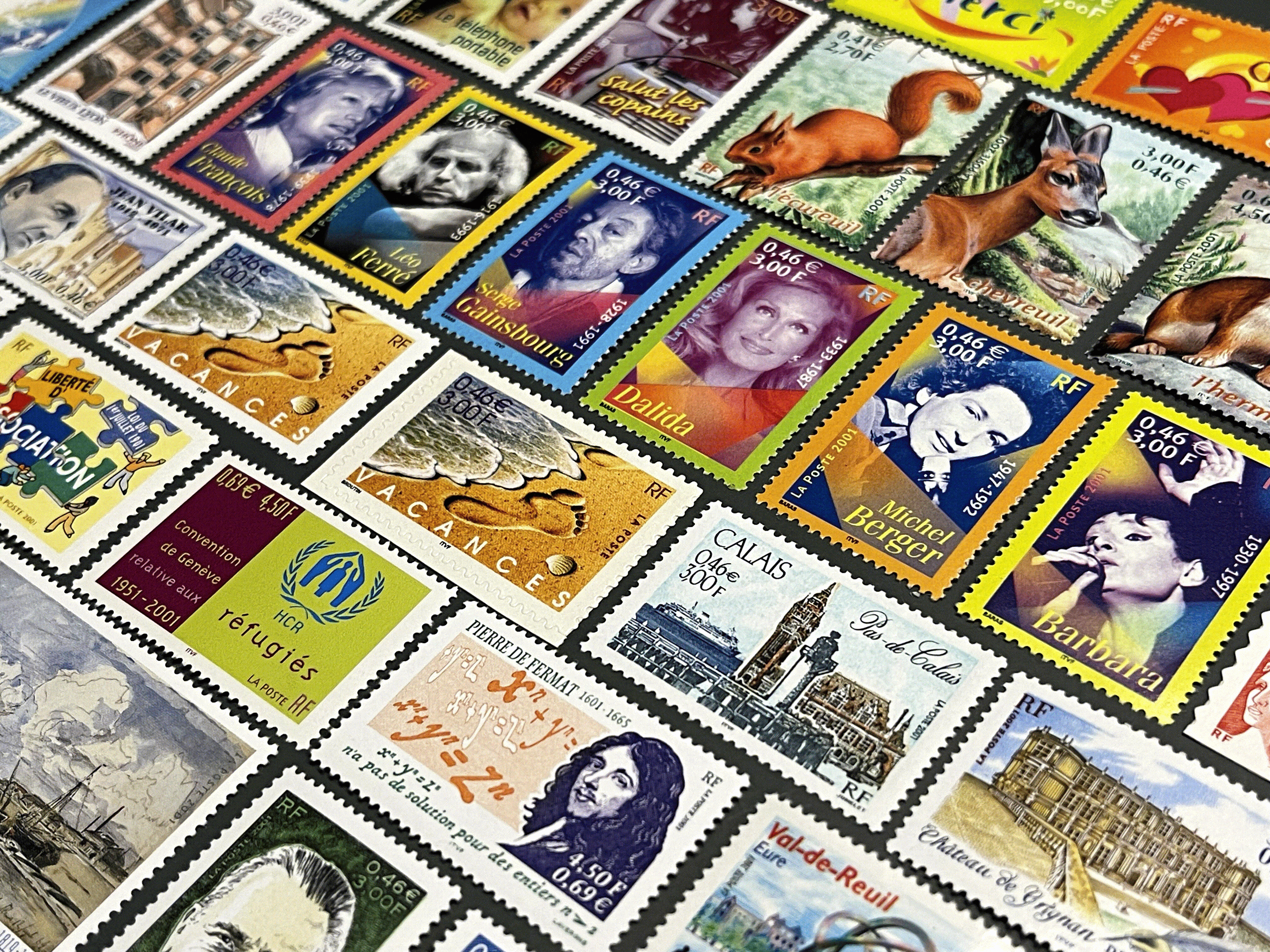 Timbre France Collection - Année 2001 complète - NEUFS** sans charnière - MNH