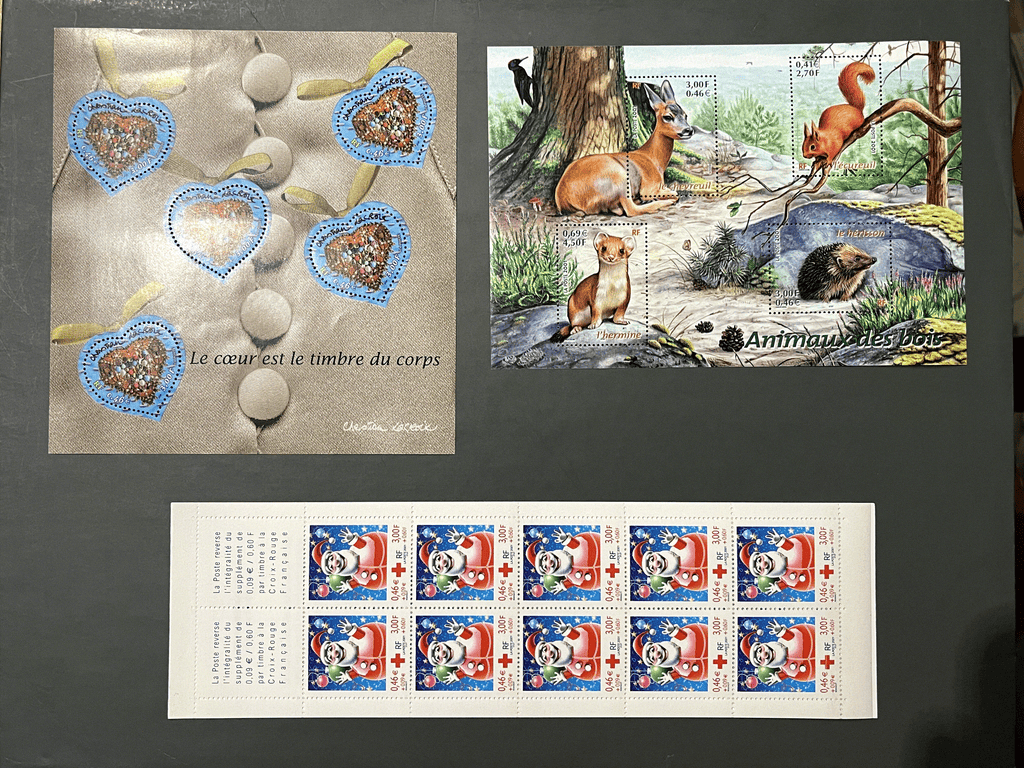Timbre France Collection - Année 2001 complète - NEUFS** sans charnière - MNH + Blocs + Carnets