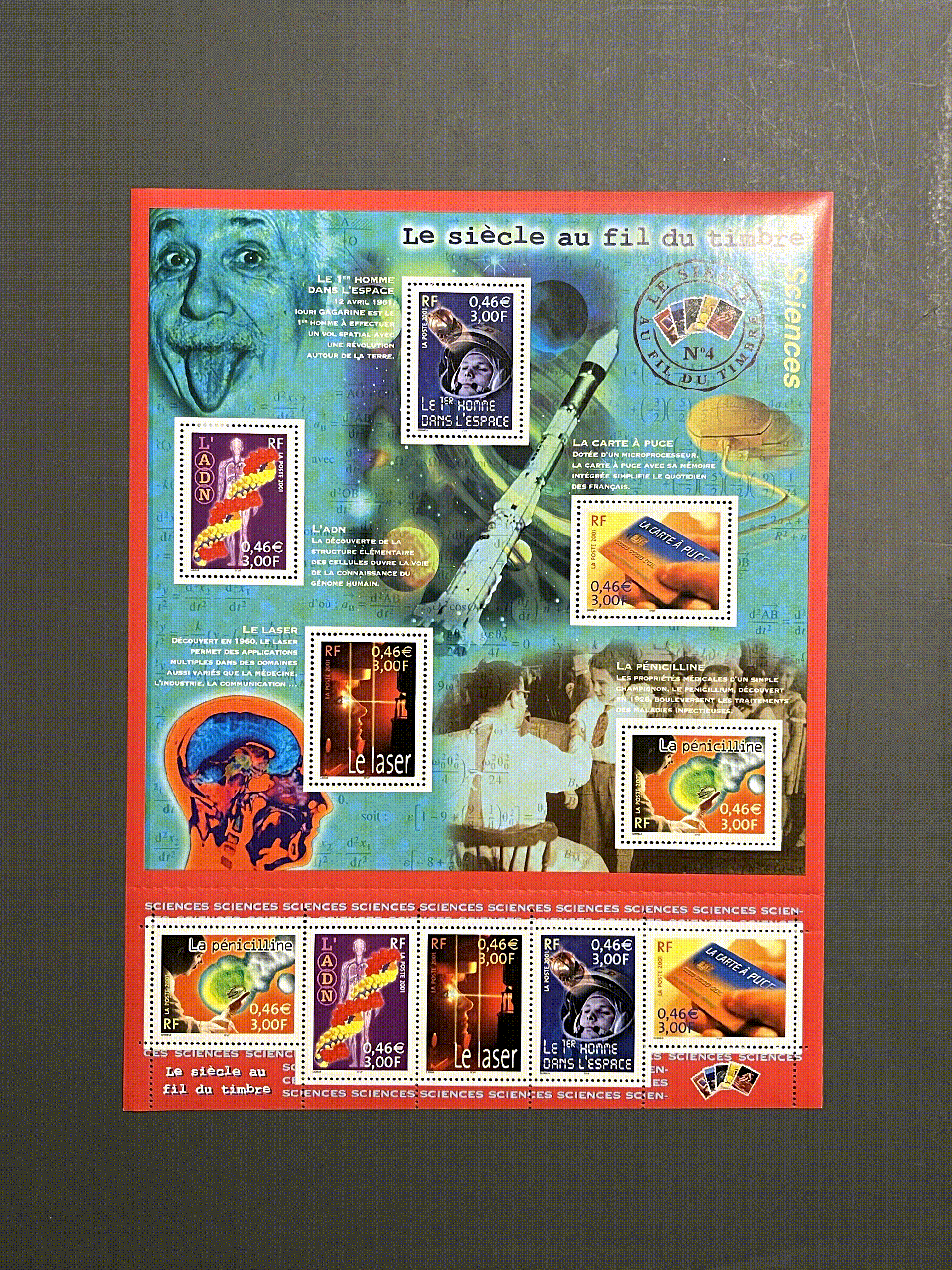 Timbre France Collection - Année 2001 complète - NEUFS** sans charnière - MNH + Blocs + Carnets