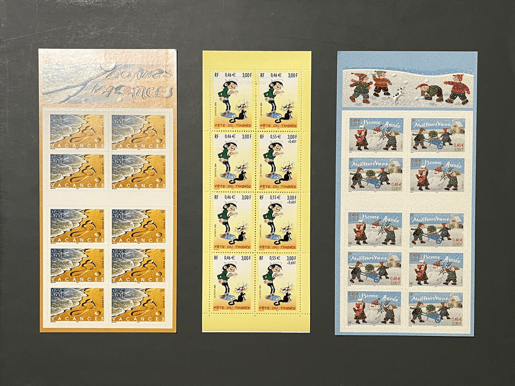 Timbre France Collection - Année 2001 complète - NEUFS** sans charnière - MNH + Blocs + Carnets