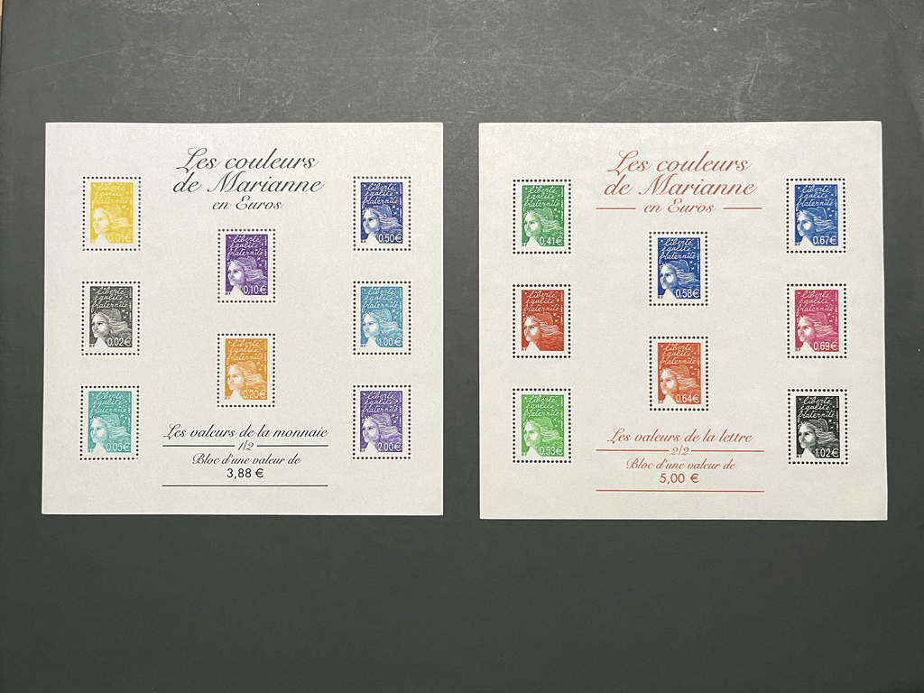 Timbre France Collection - Année 2002 complète - NEUFS** sans charnière - MNH + Blocs + Carnets
