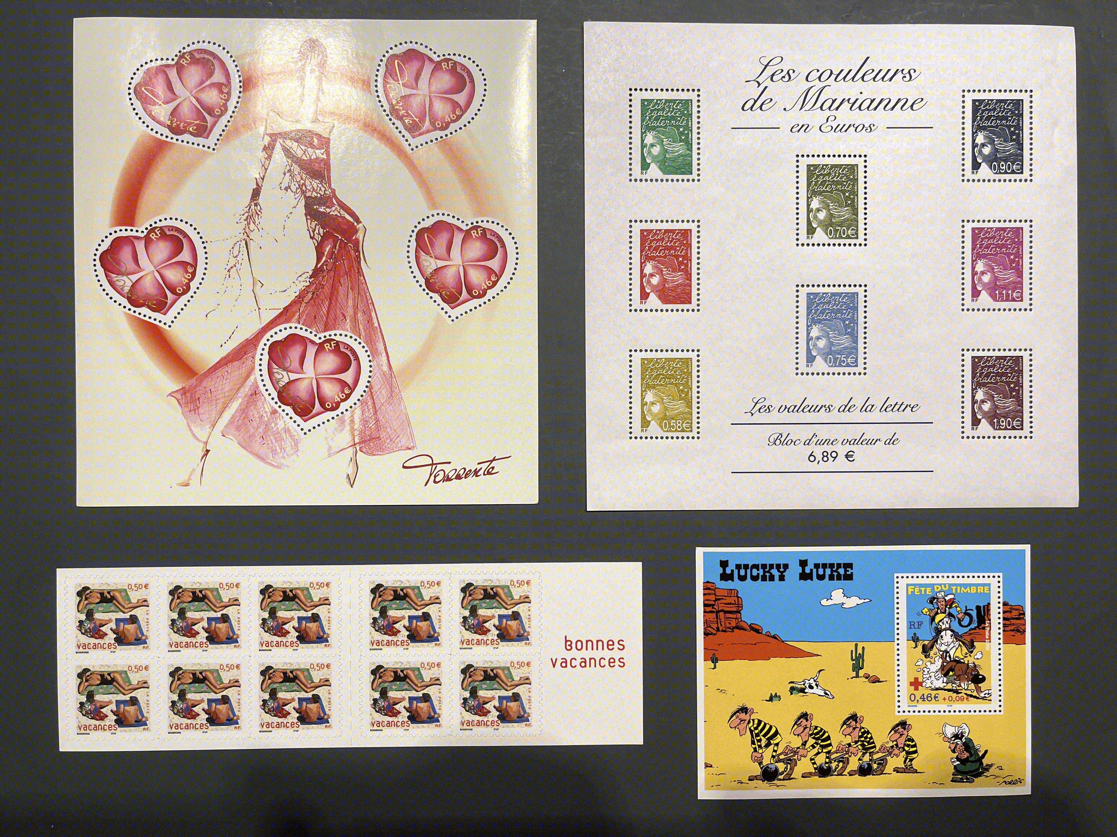Timbre France Collection - Année 2003 complète - NEUFS** sans charnière - MNH + Blocs + Carnets