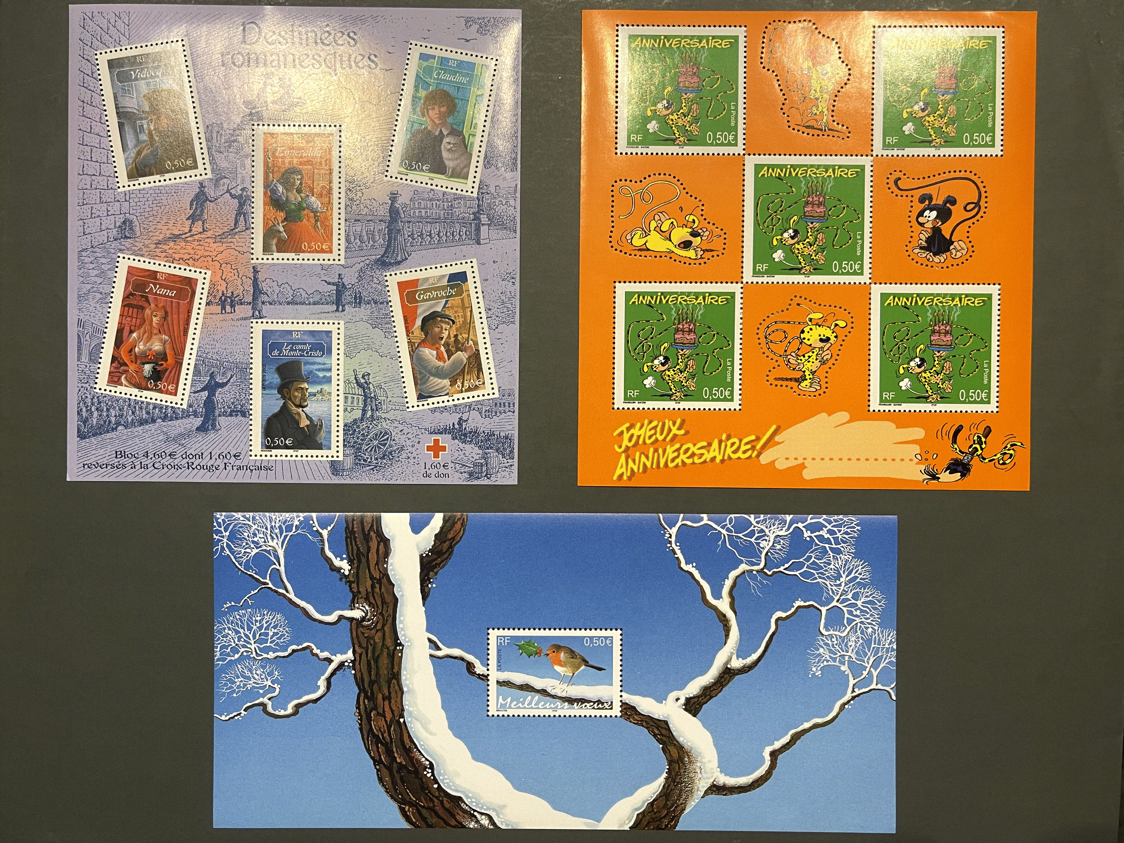 Timbre France Collection - Année 2003 complète - NEUFS** sans charnière - MNH + Blocs + Carnets