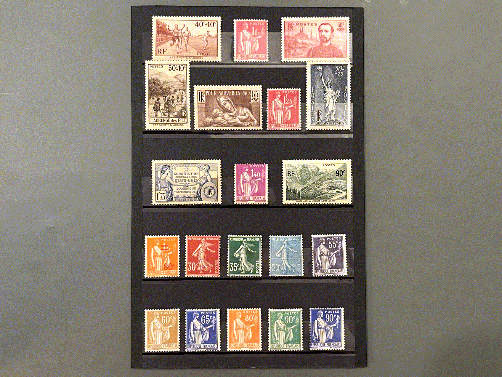 Timbre France Collection - Année 1937 complète - NEUFS** sans charnière - MNH