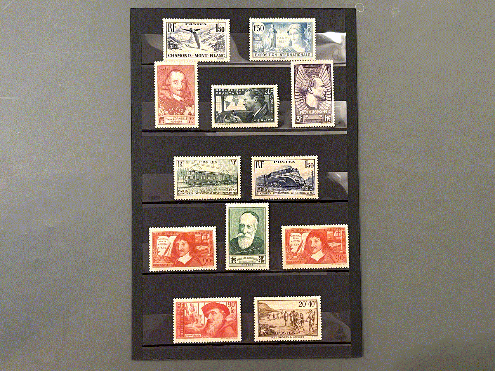 Timbre France Collection - Année 1937 complète - NEUFS** sans charnière - MNH