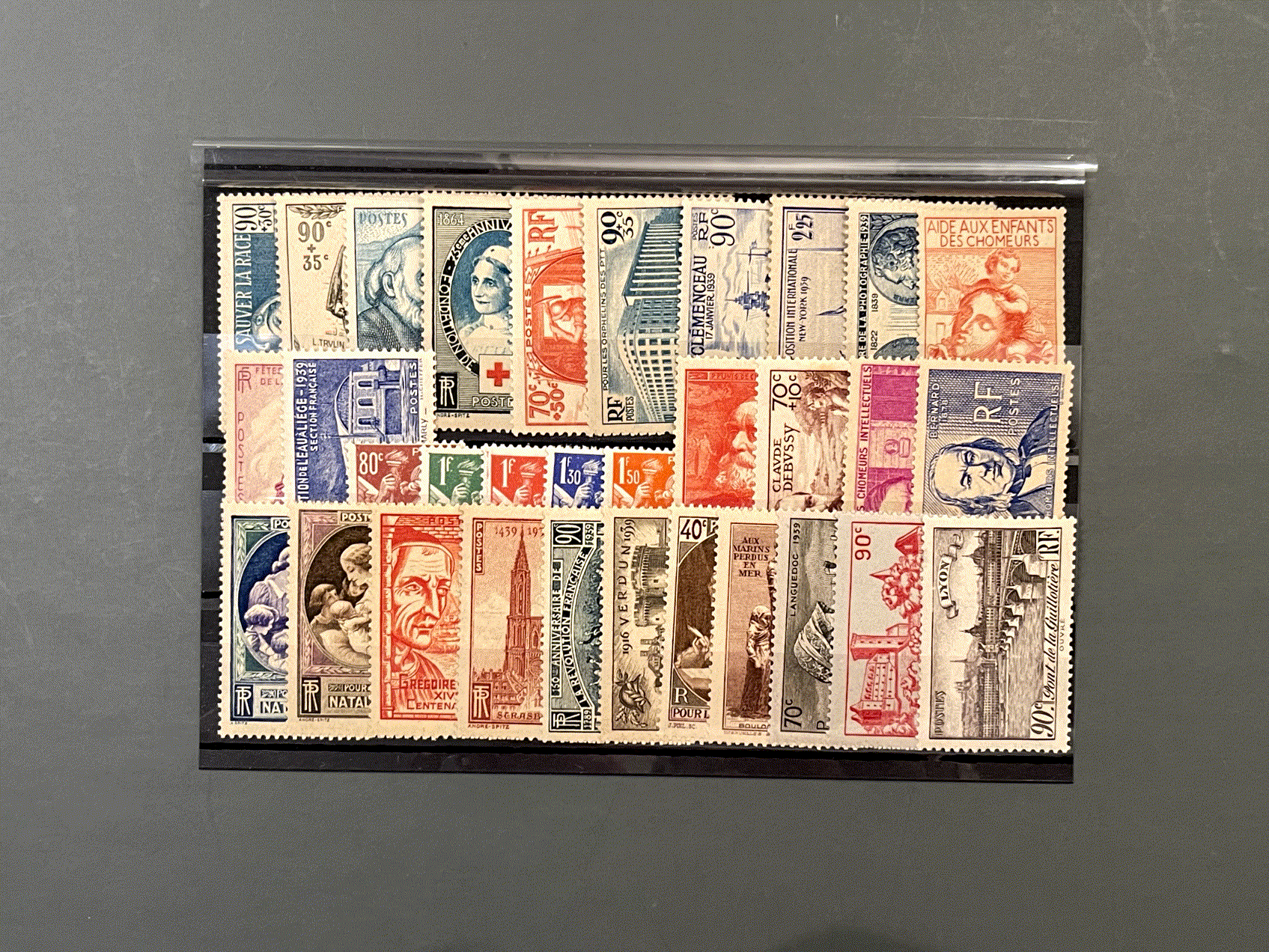 Timbre France Collection - Année 1939 complète - NEUFS** sans charnière - MNH