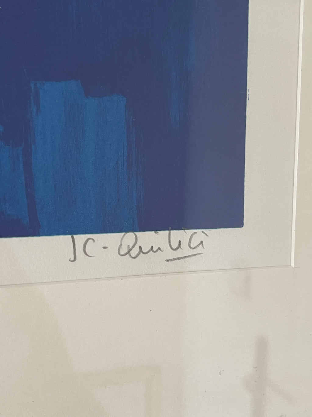 Lithographie d’après Jean-Claude Quilici – Scène de port – 40/250 – 52 cm