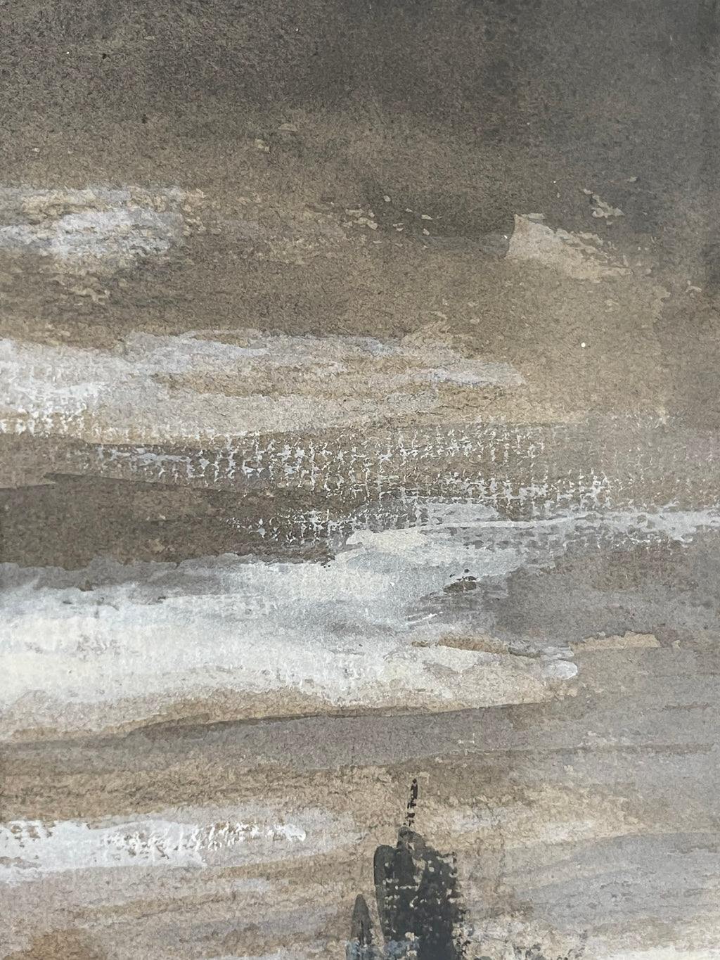 Octave Bellet – Scène rurale au chasseur – Paysage, début XXe siècle