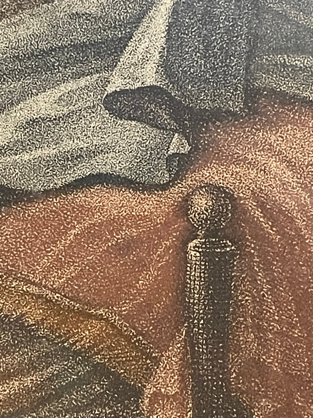 Ma Chemise Brûle ! — Rareté libertine de 1789 : gravure originale en couleurs d’Augustin Le Grand d’après Fragonard