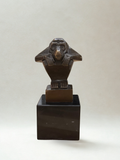 Bronze d’après Casimir BRAU – Sculpture animalière Art Déco – Singe - 13 cm