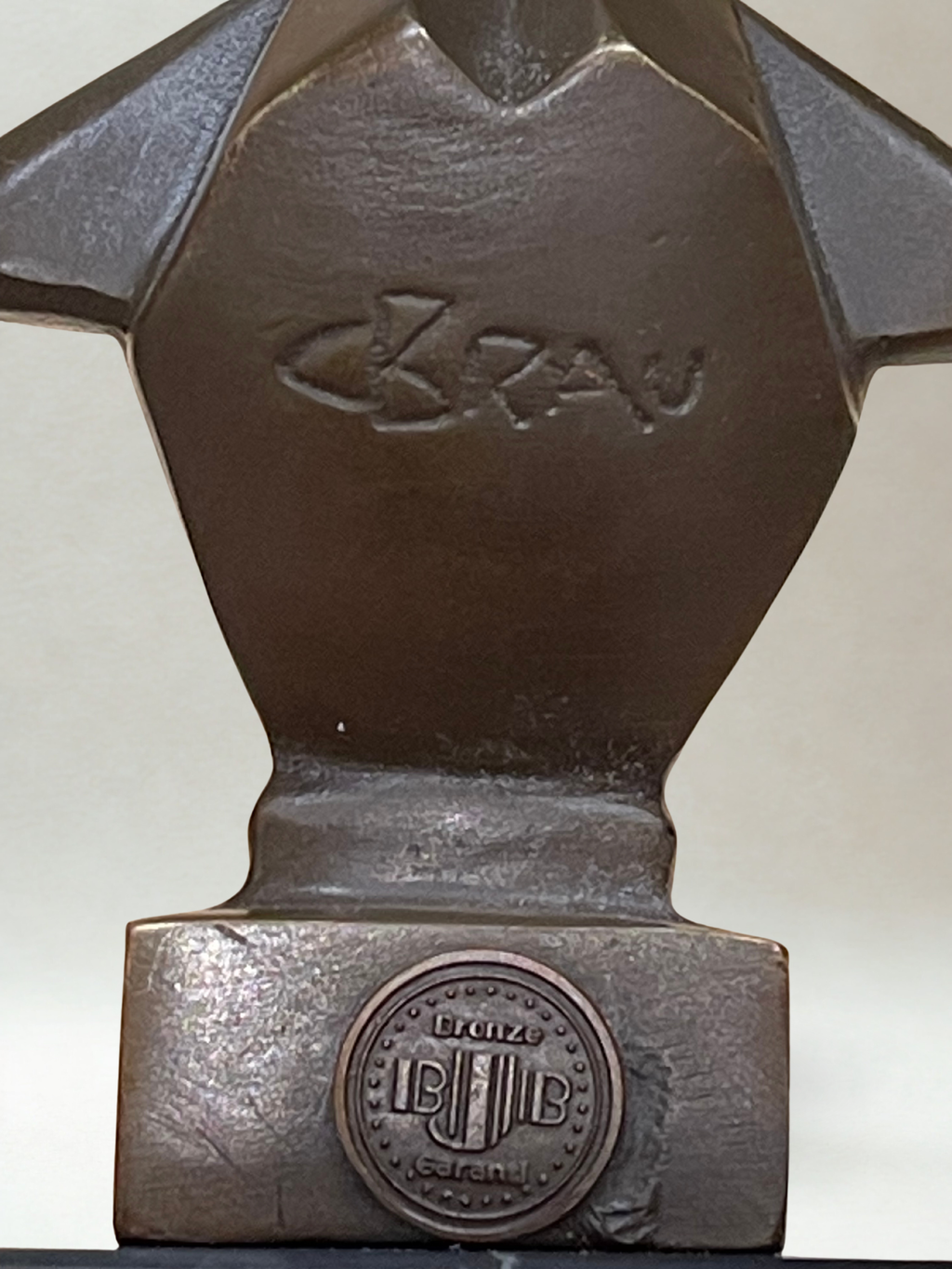 Bronze d’après Casimir BRAU – Sculpture animalière Art Déco – Singe - 13 cm