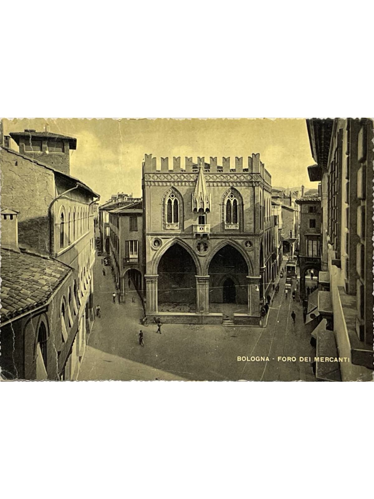 Recto de la carte postale
