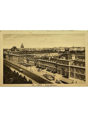 Paris – École Militaire, vue panoramique – CPA n° 95
