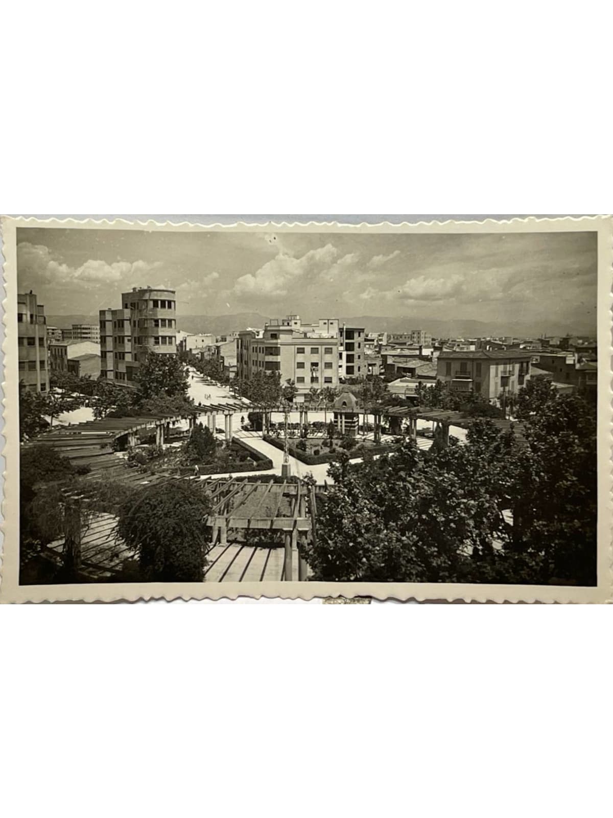 Recto de la carte postale