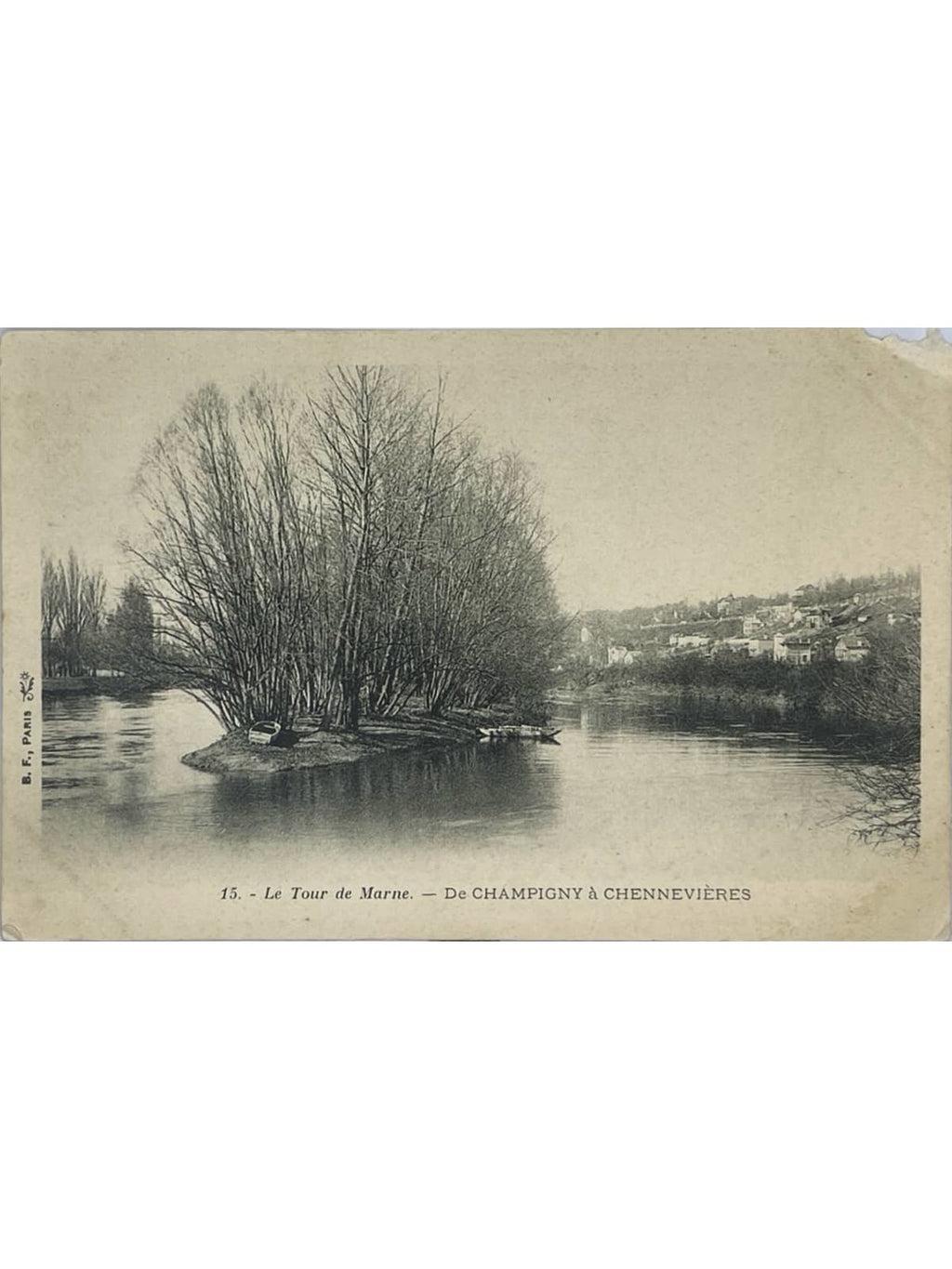 Recto de la carte postale