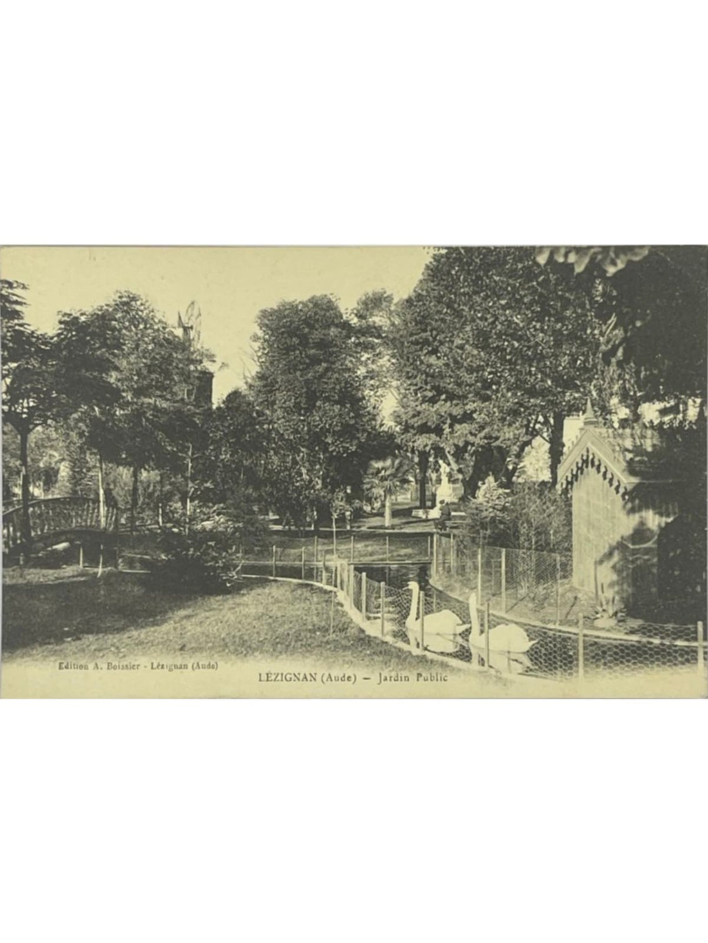 Recto de la carte postale