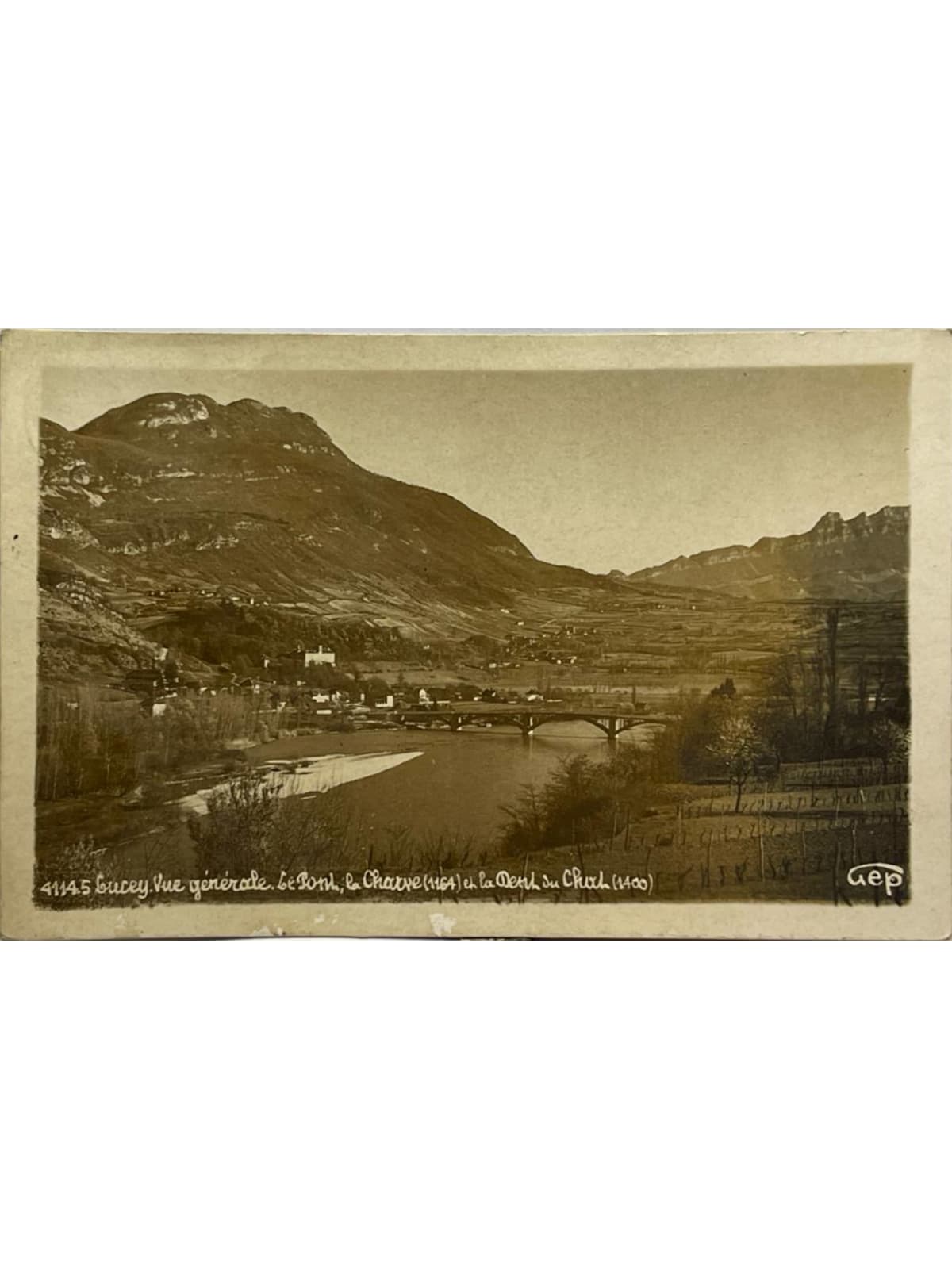 Recto de la carte postale