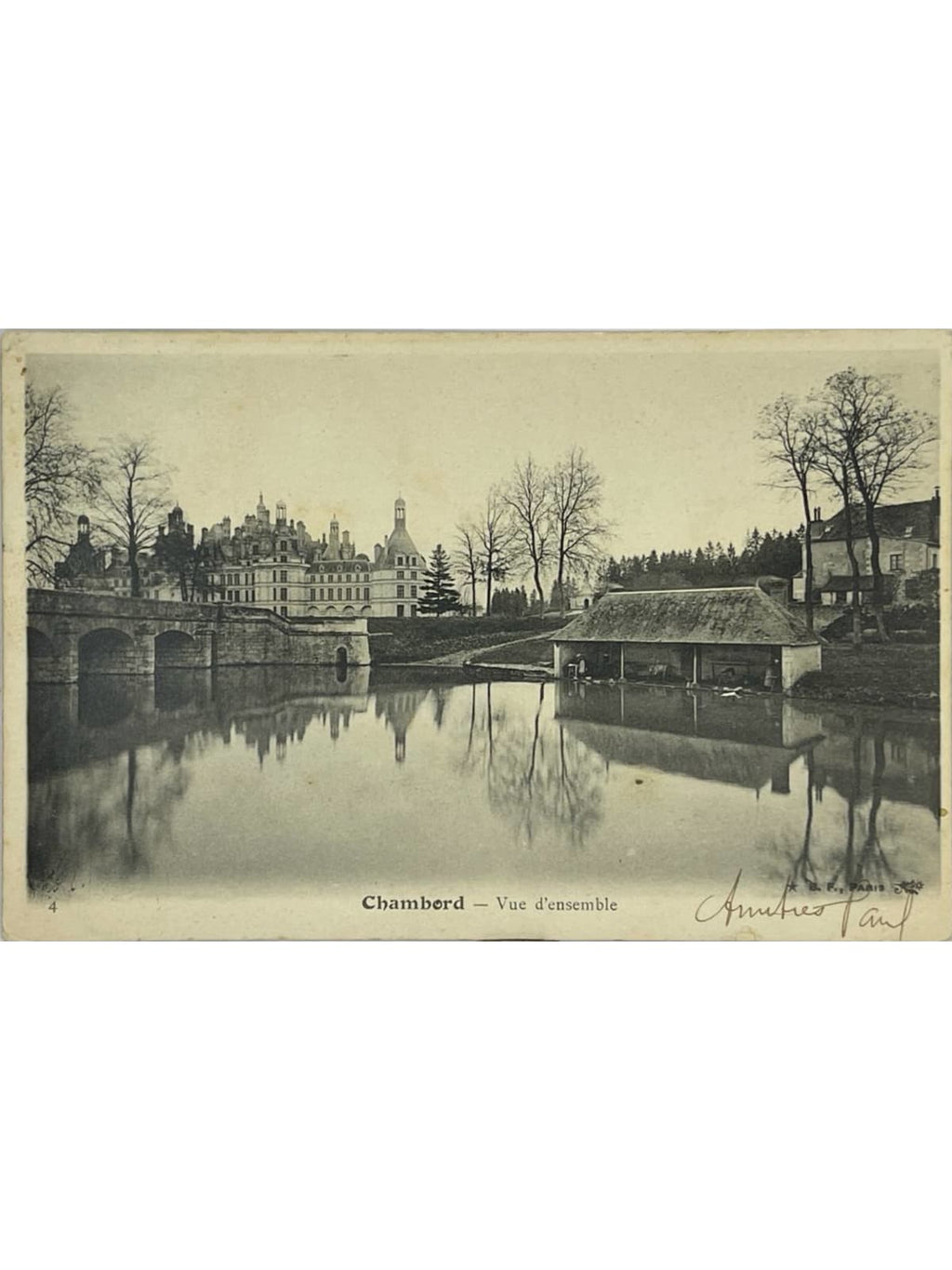 Recto de la carte postale