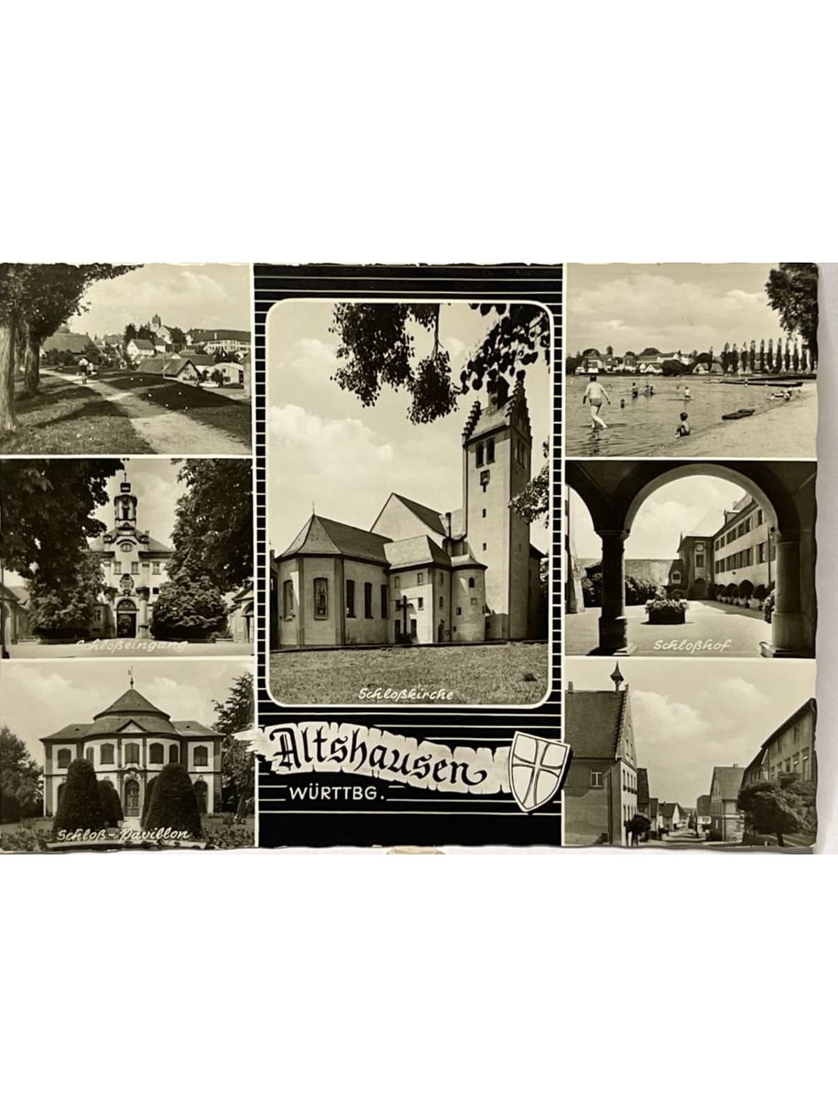Recto de la carte postale