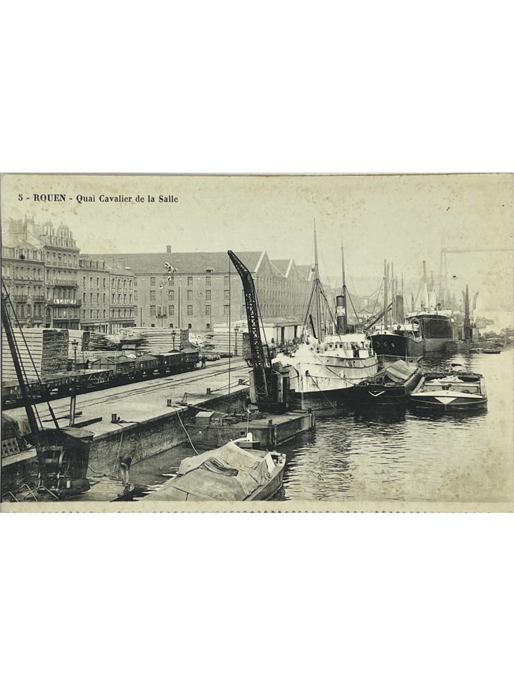 Recto de la carte postale