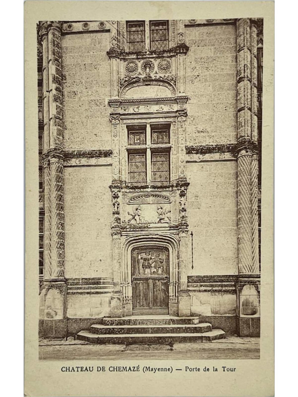 Recto de la carte postale