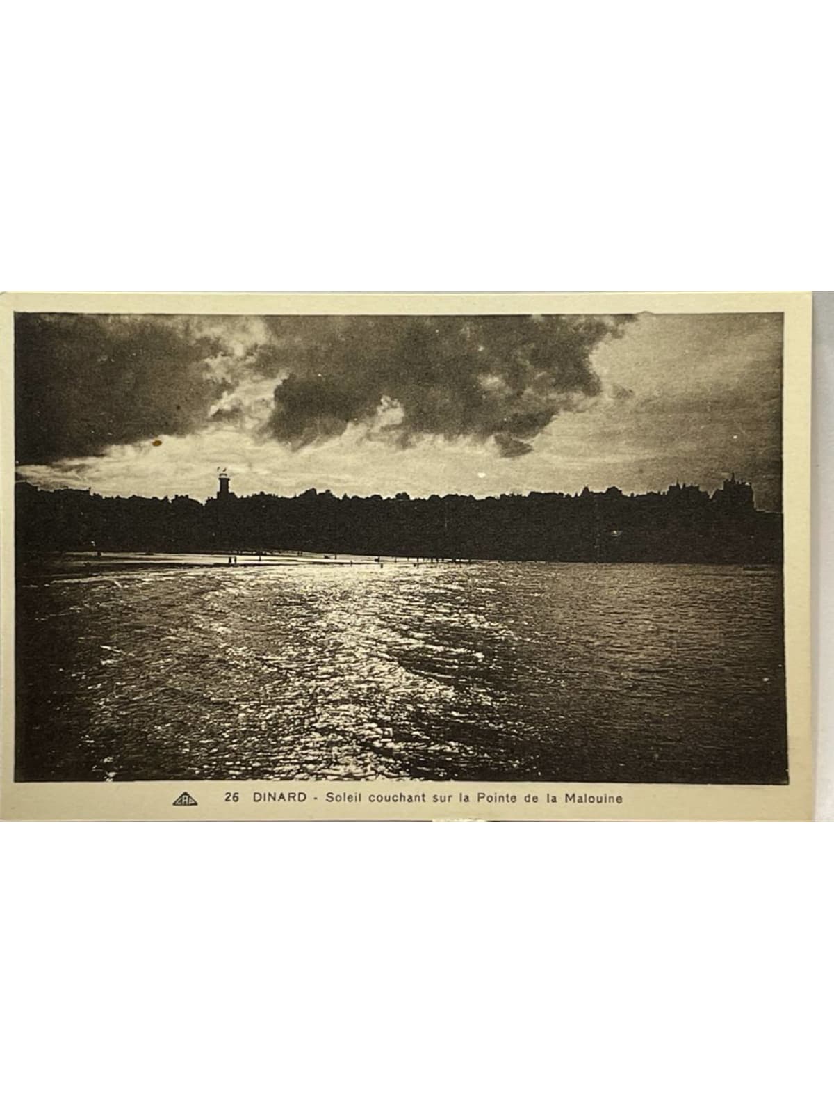 Recto de la carte postale