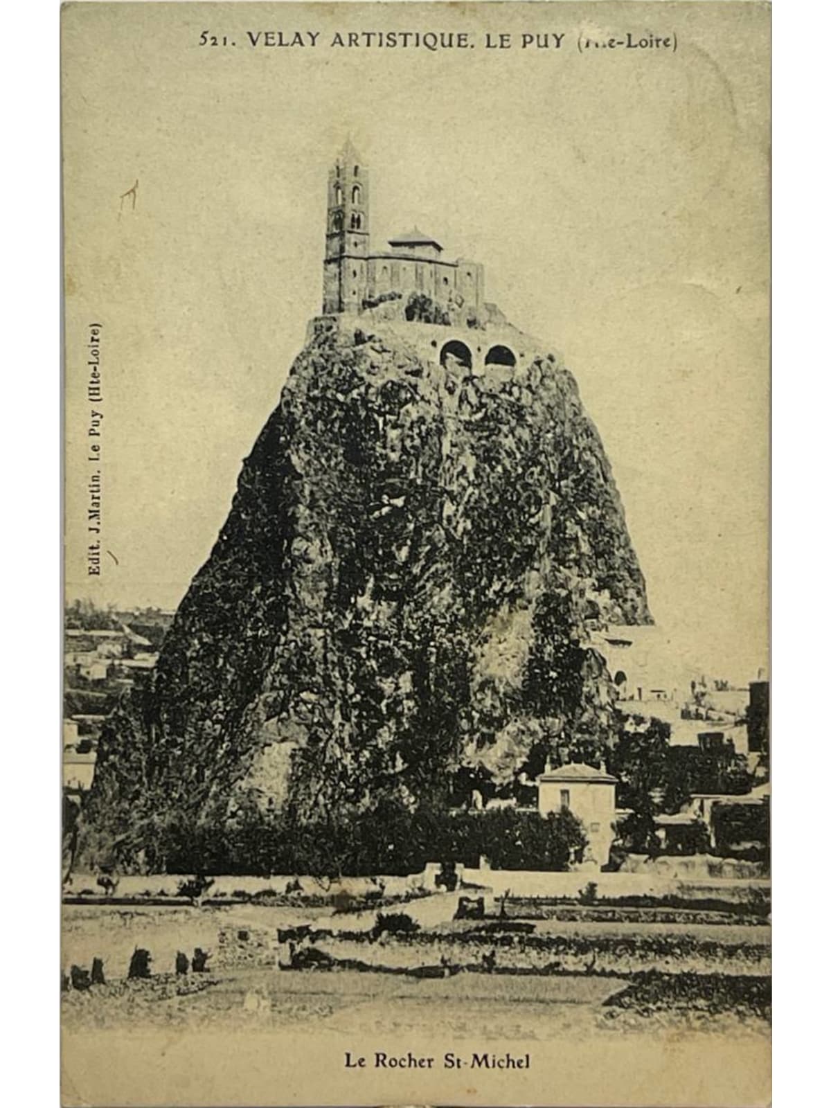 Recto de la carte postale