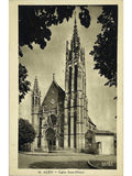 Recto de la carte postale