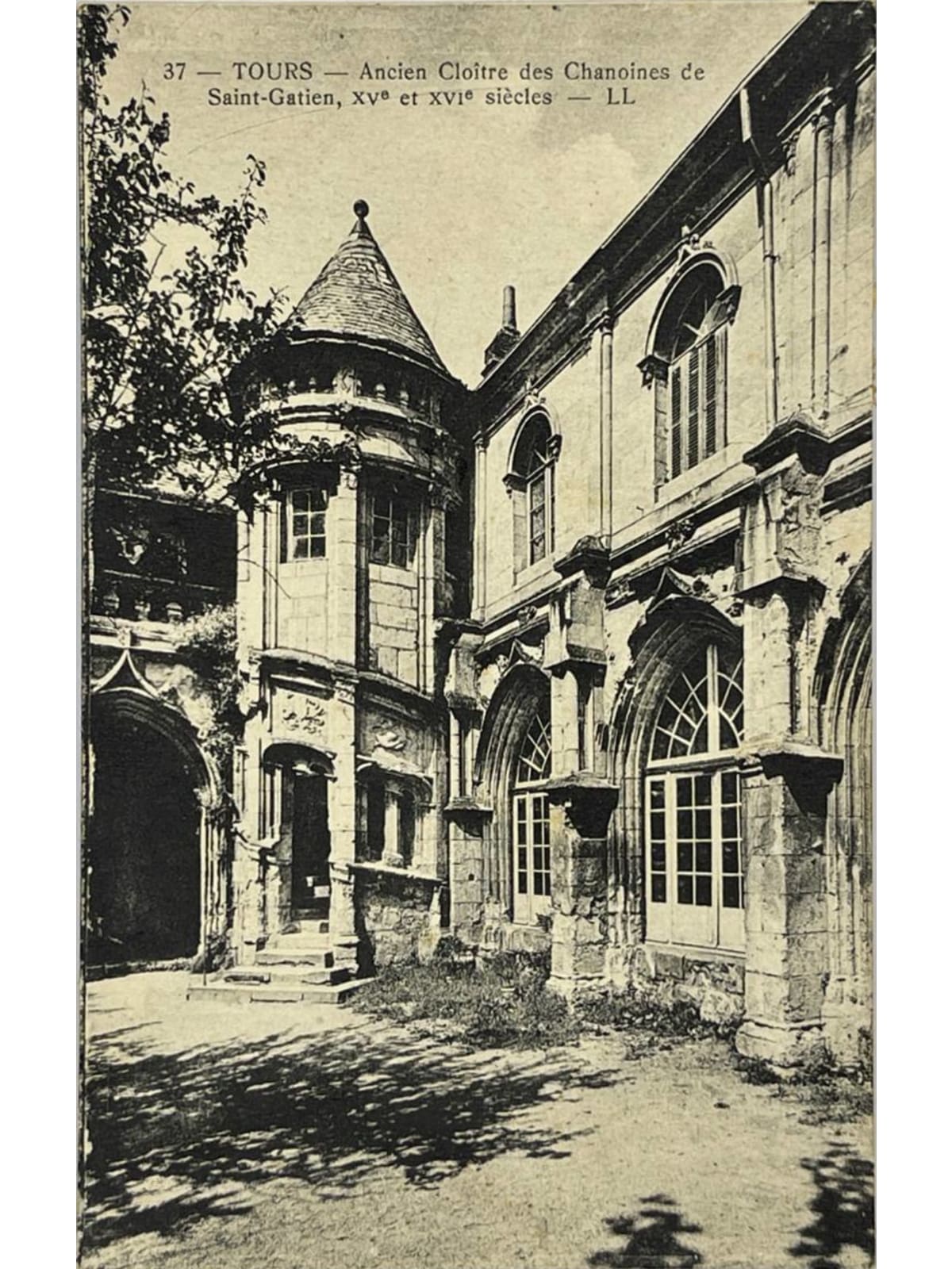 Recto de la carte postale