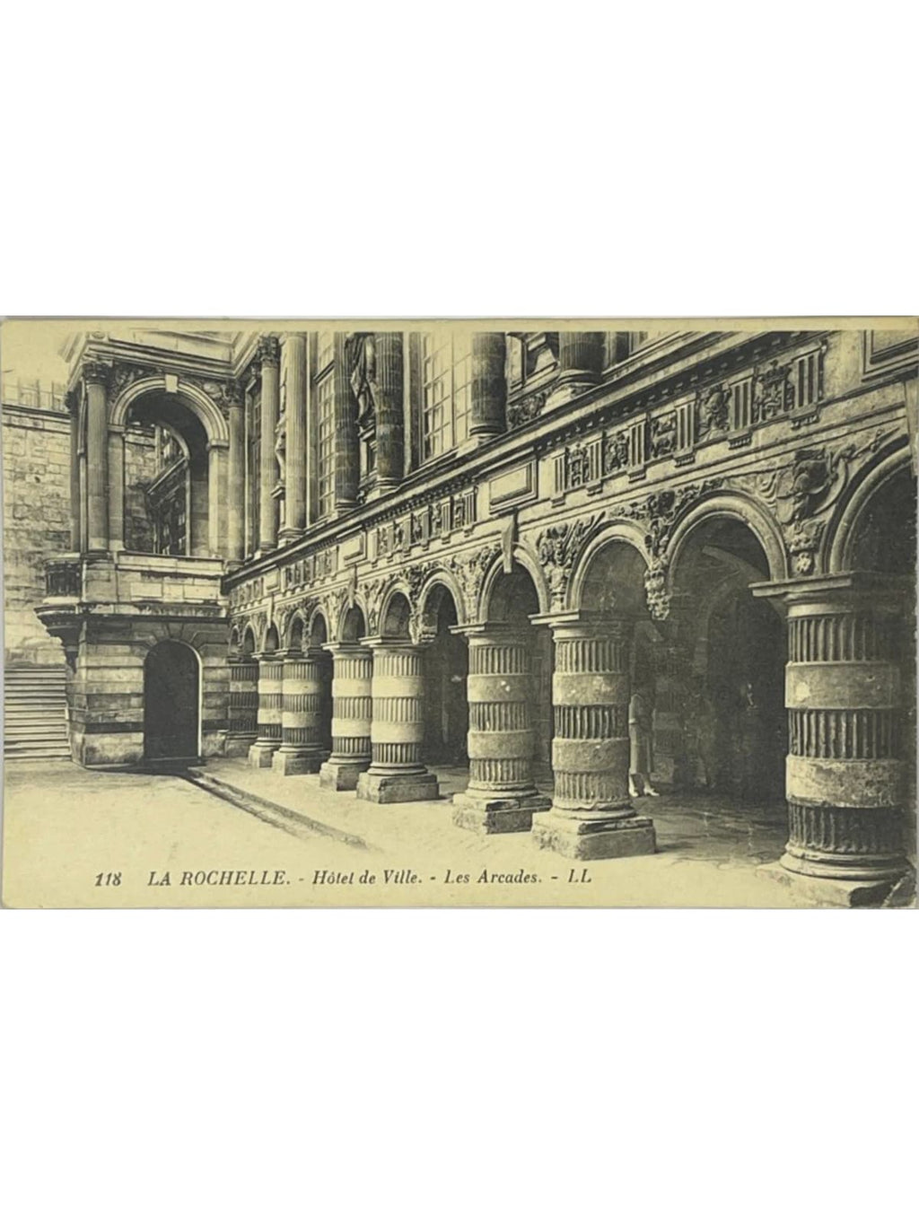 Recto de la carte postale