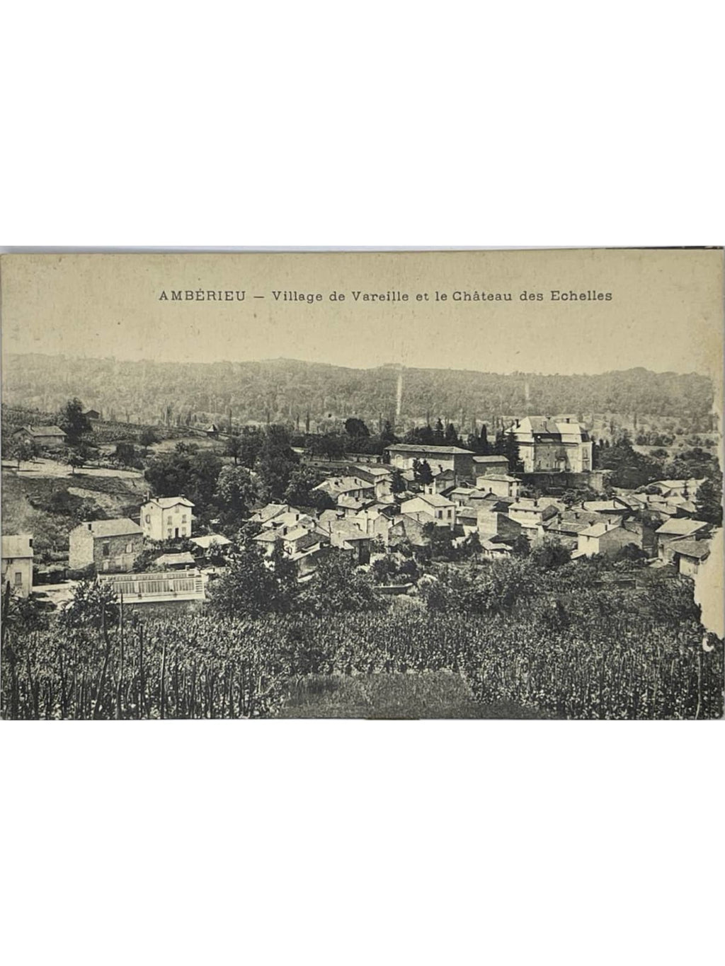 Recto de la carte postale