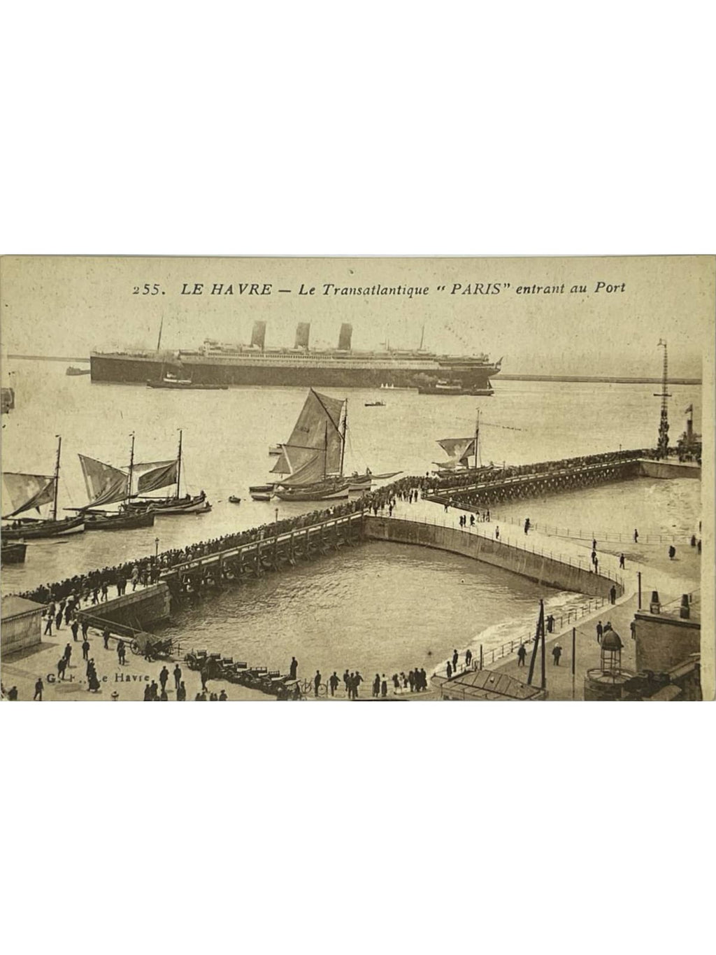 Recto de la carte postale