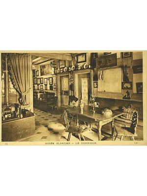 Strasbourg – Musée Alsacien, le corridor – CPA n° 15