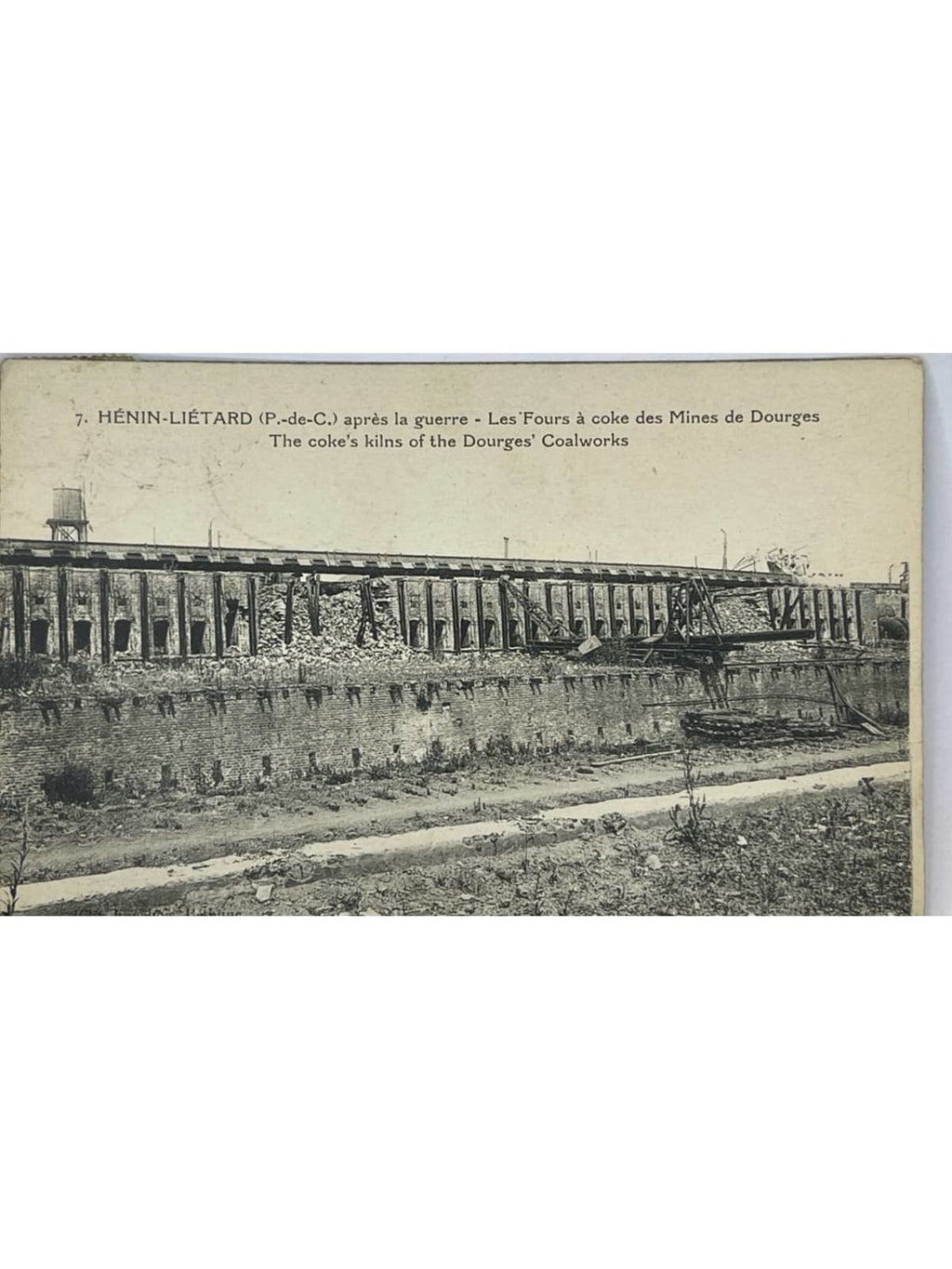 Recto de la carte postale