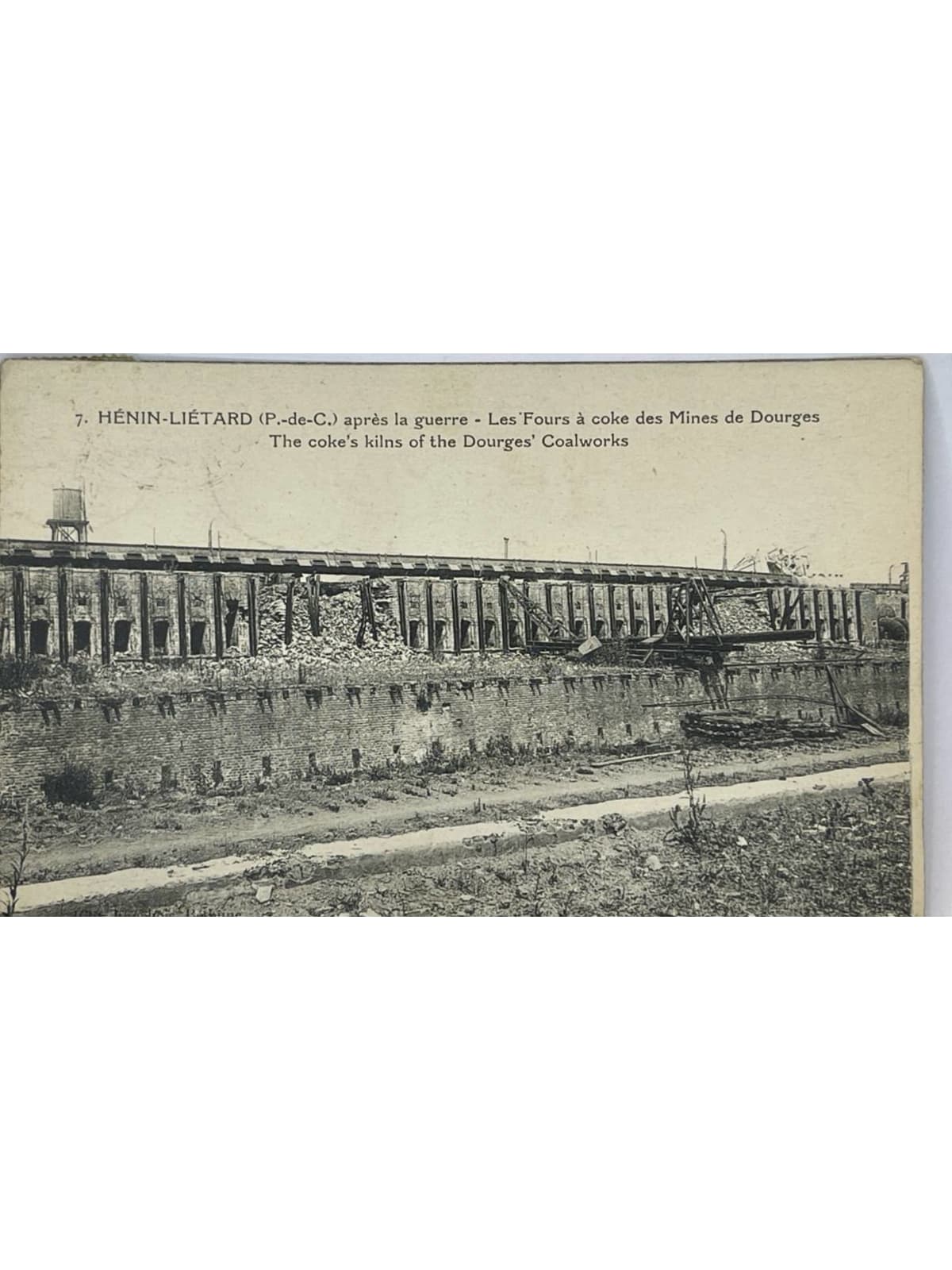 Recto de la carte postale