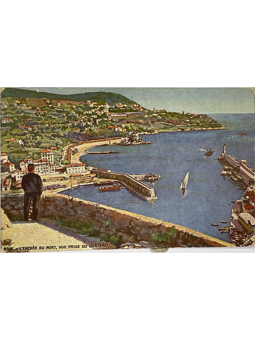 Recto de la carte postale
