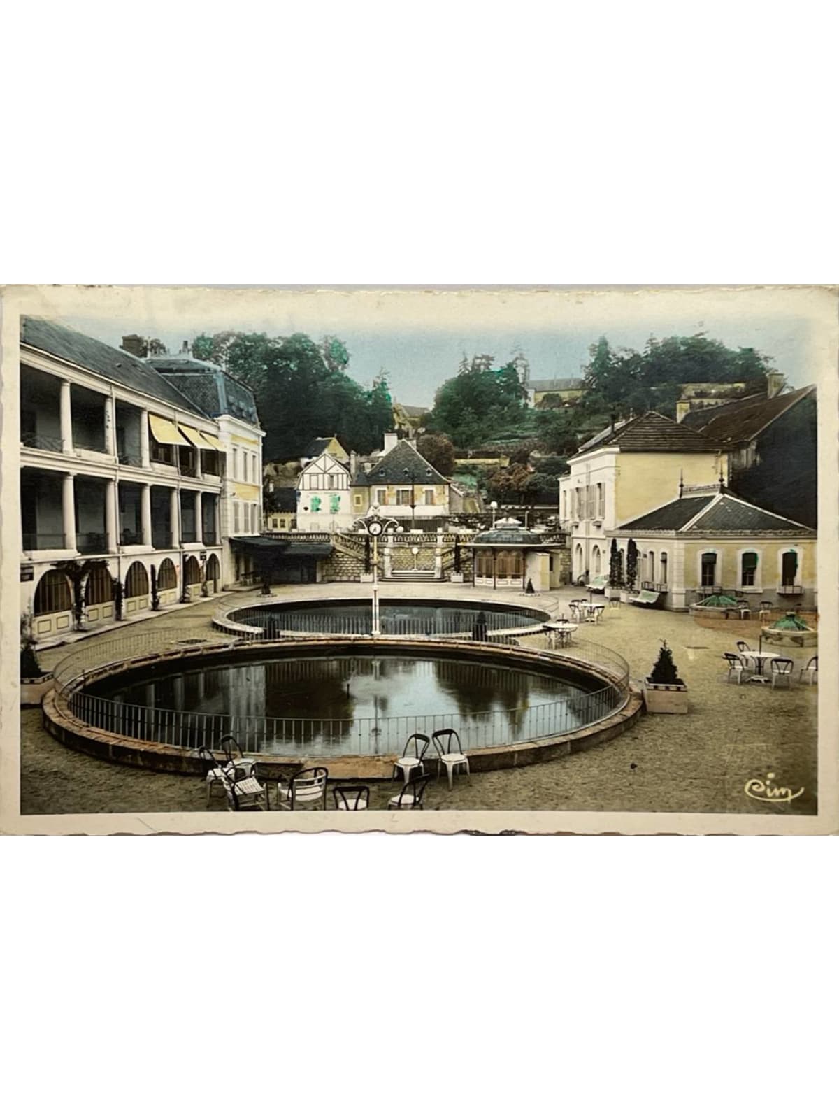 Recto de la carte postale