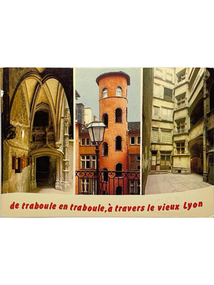 Lyon – De traboule en traboule à travers le Vieux Lyon – CPSM 1986